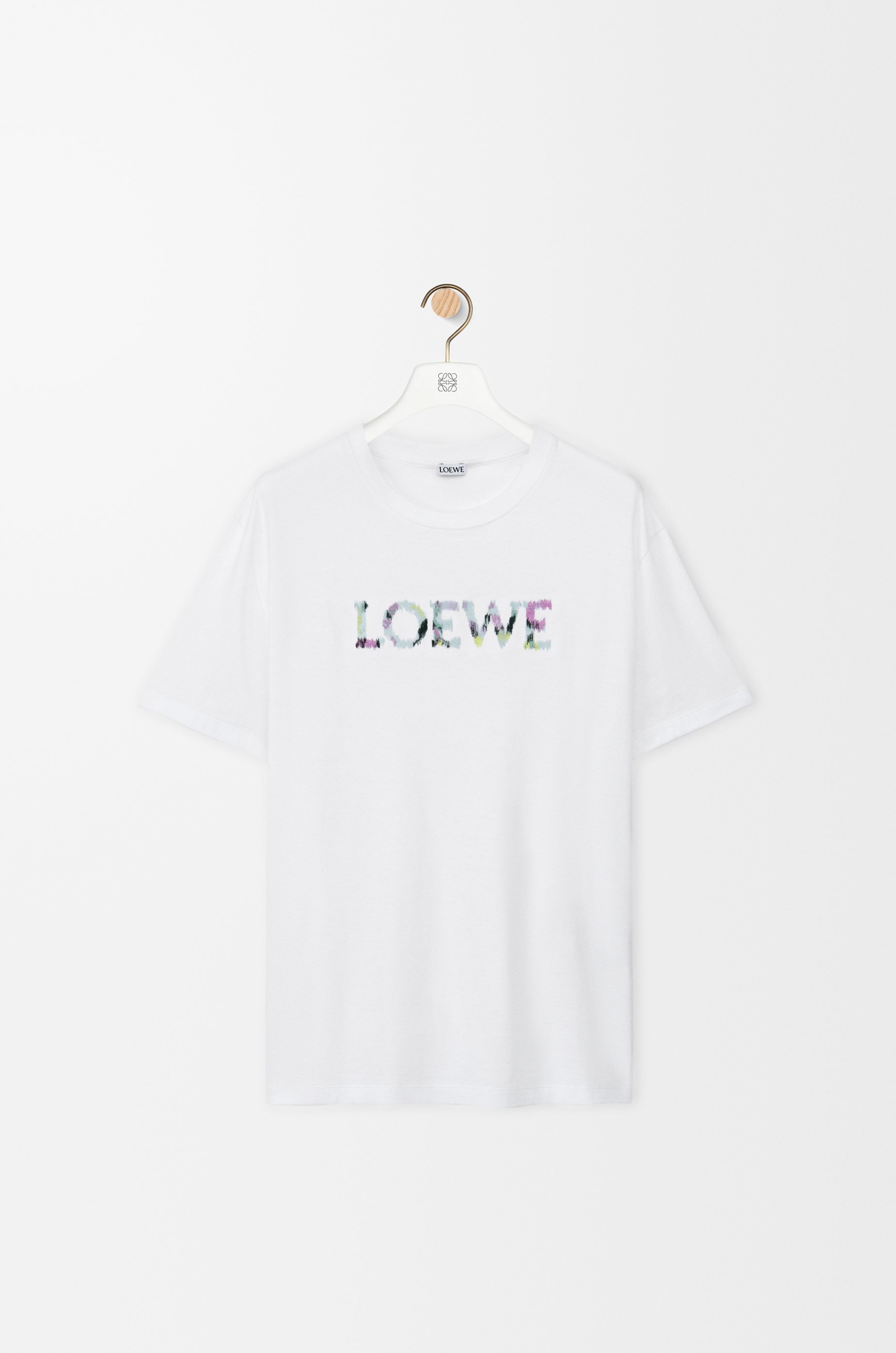 LOEWE(ロエベ) 刺繍ロゴTシャツH526Y22J23 H526Y22J23 ブラック