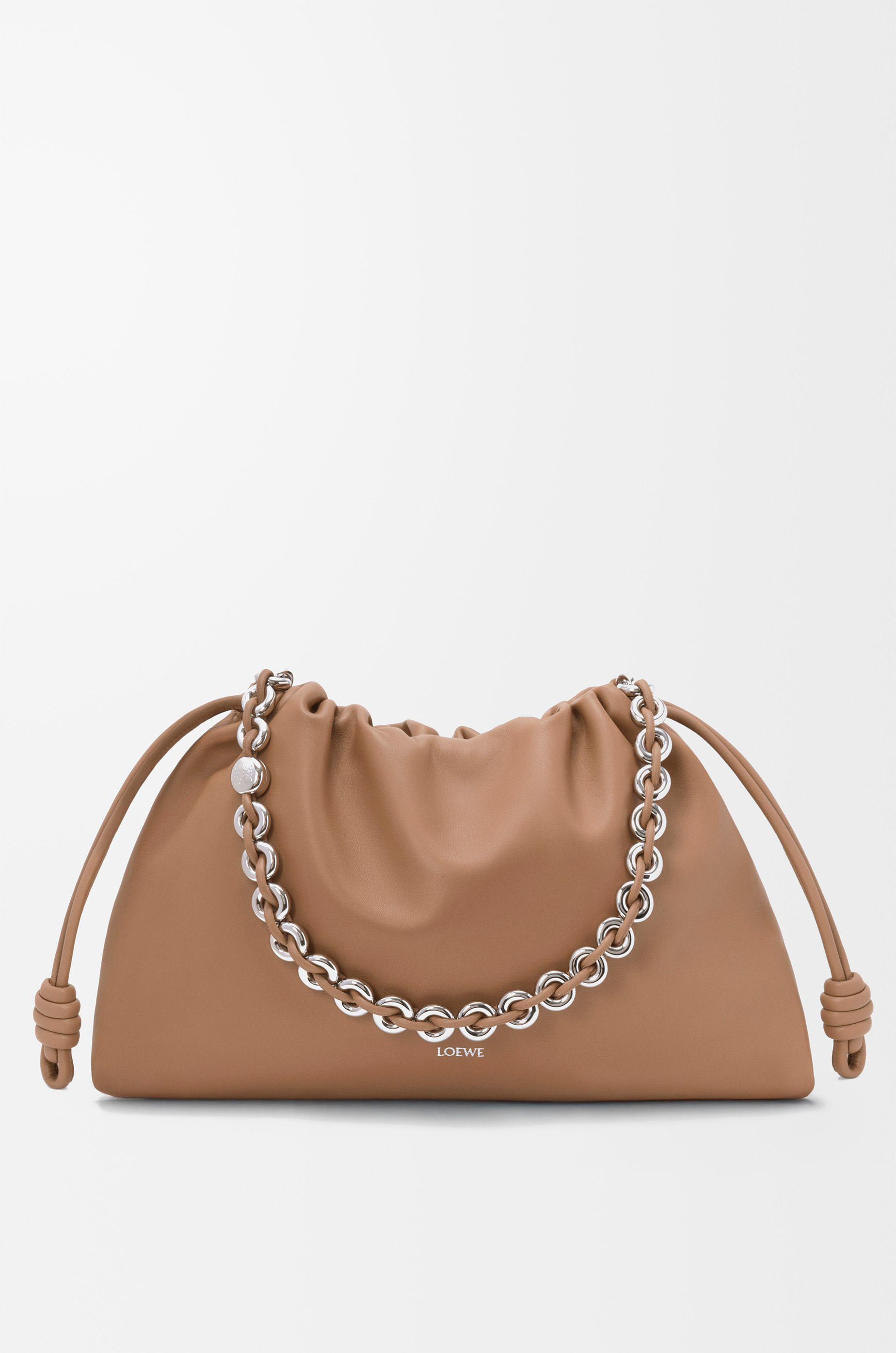 フラメンコパース ラージ（メローナパラム） ブラウン - LOEWE