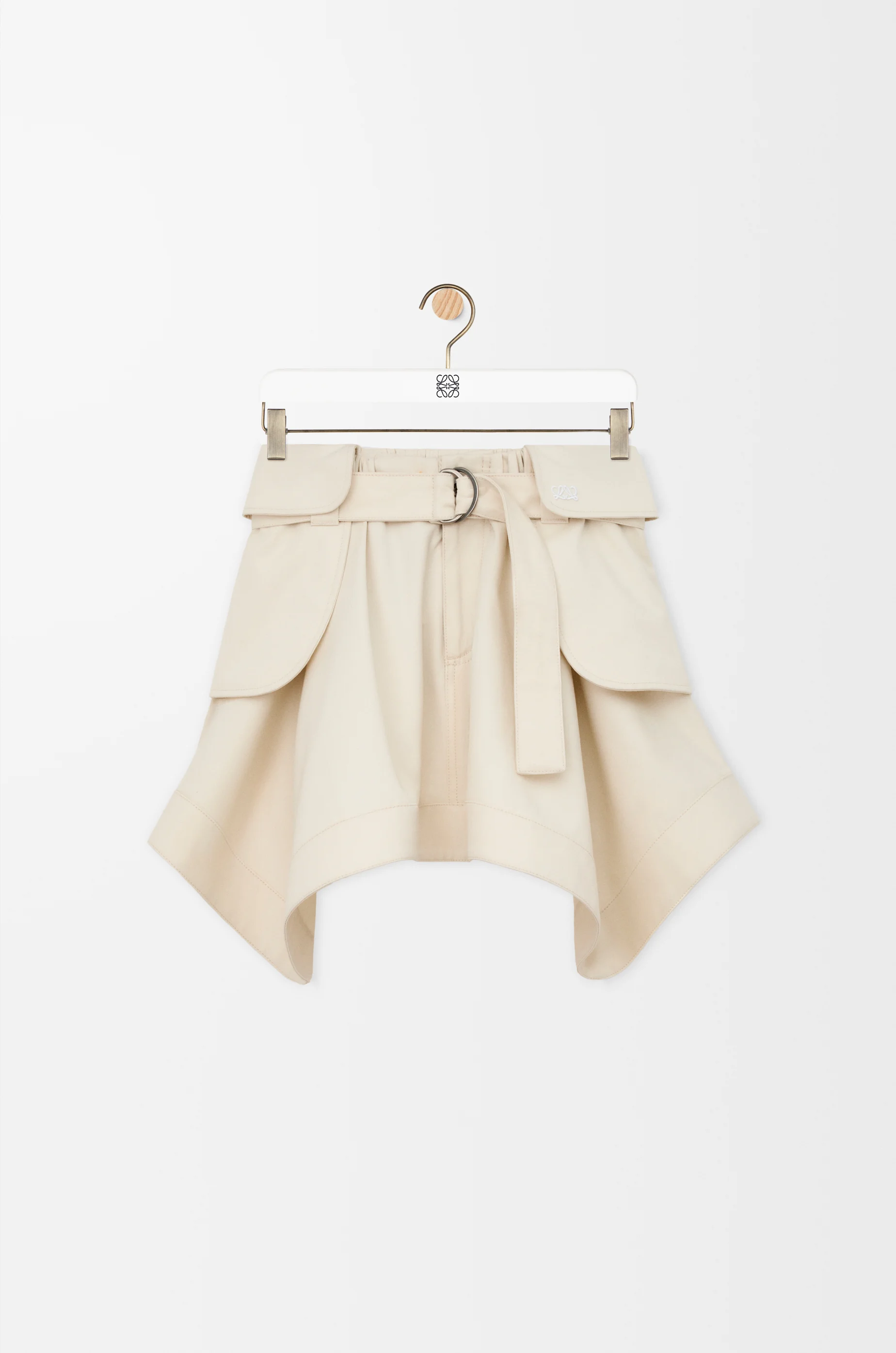 カーゴ スカート（コットン&シルク） ベージュ - LOEWE Japan official