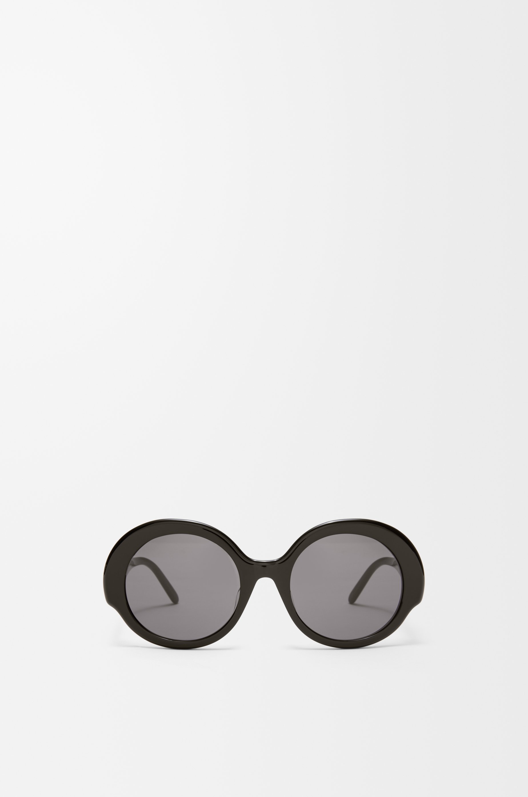 Round Slim sunglasses Black - LOEWE