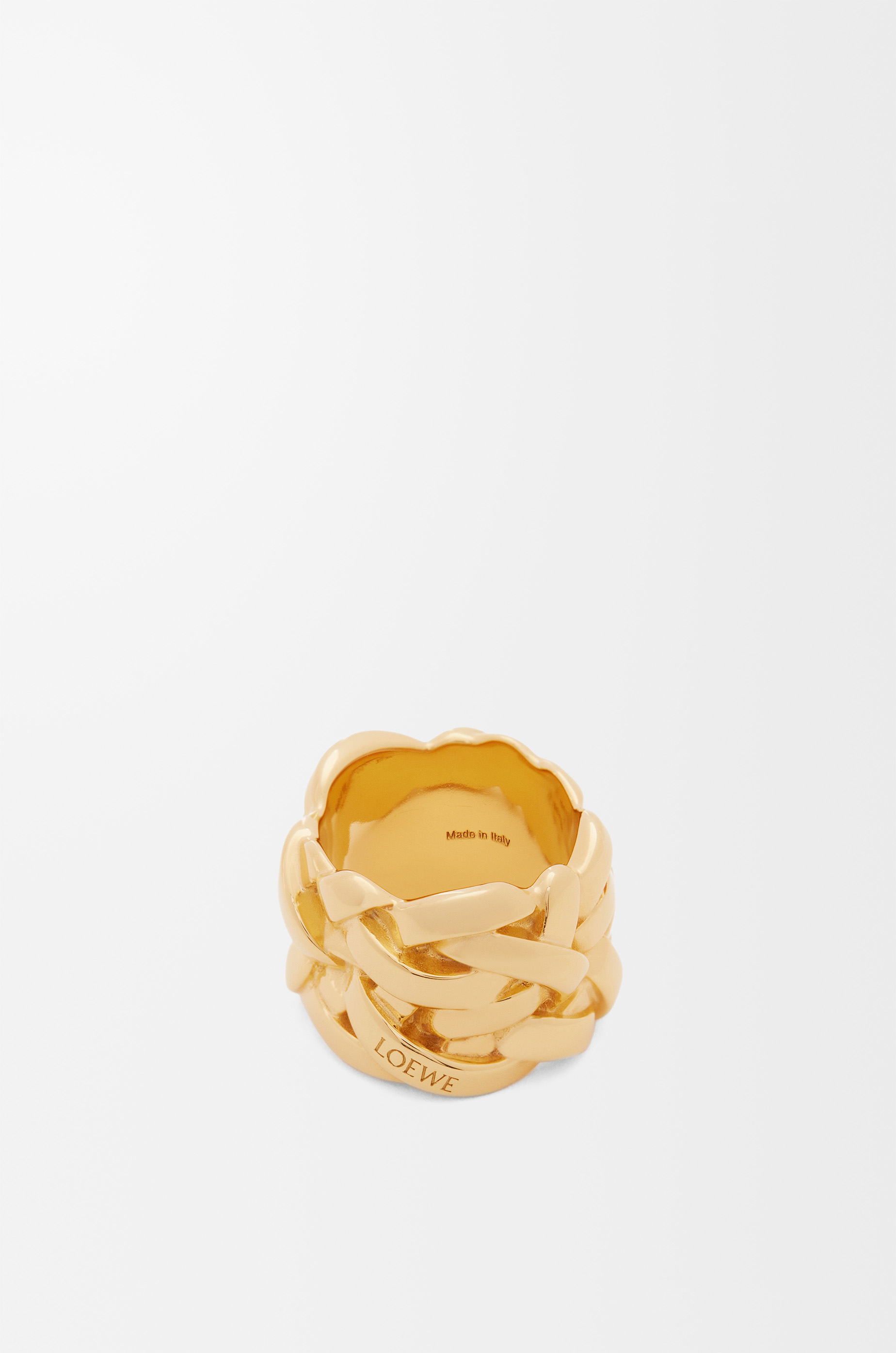 Nest ring in sterling silver Gold - LOEWE USA Official Website