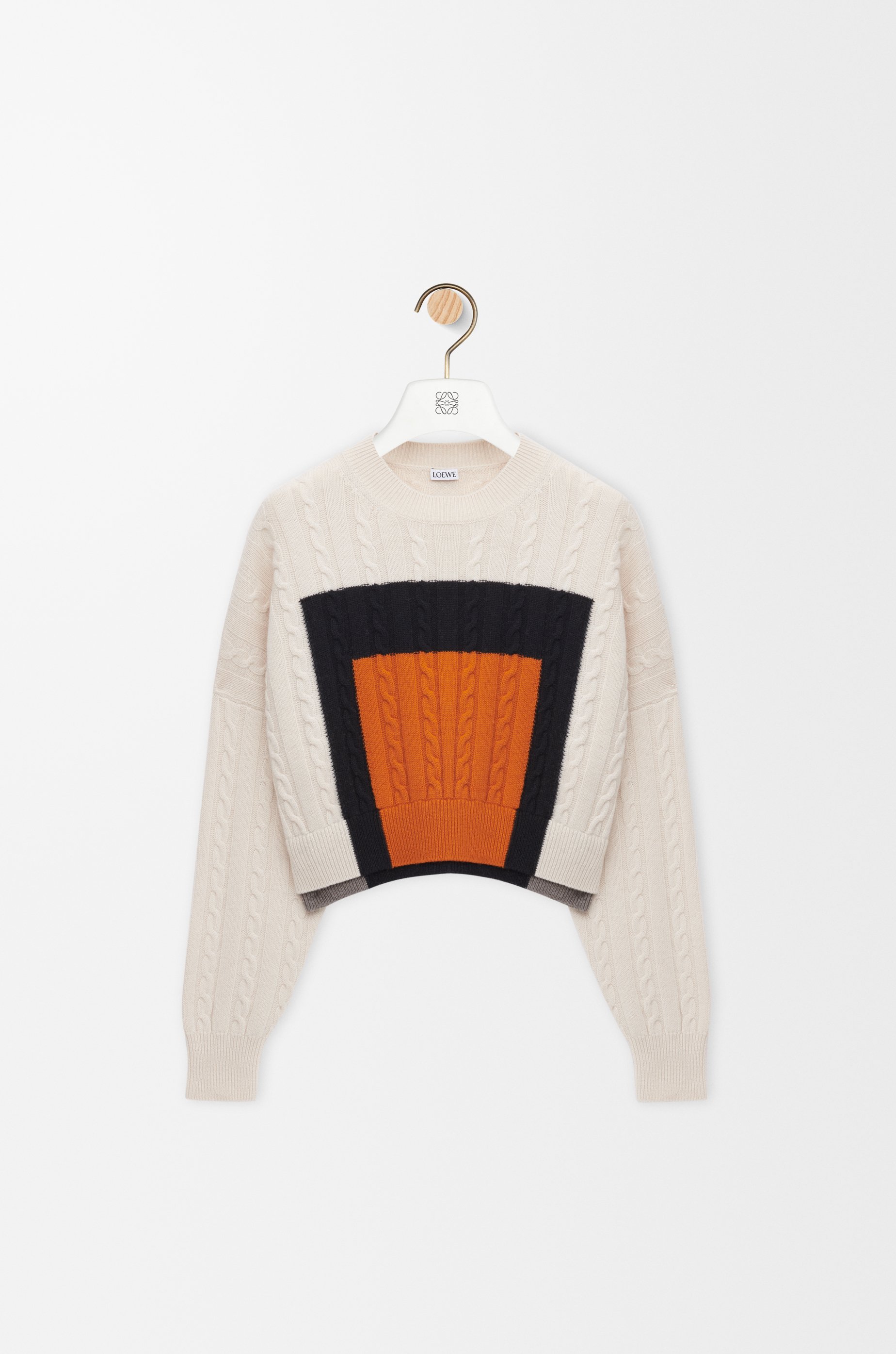 【超美品】LOEWE セーター ニット ホワイト XL 24SS NEW】LOEWE_women/LOEWE x Suna Fujita ペンギンセーター