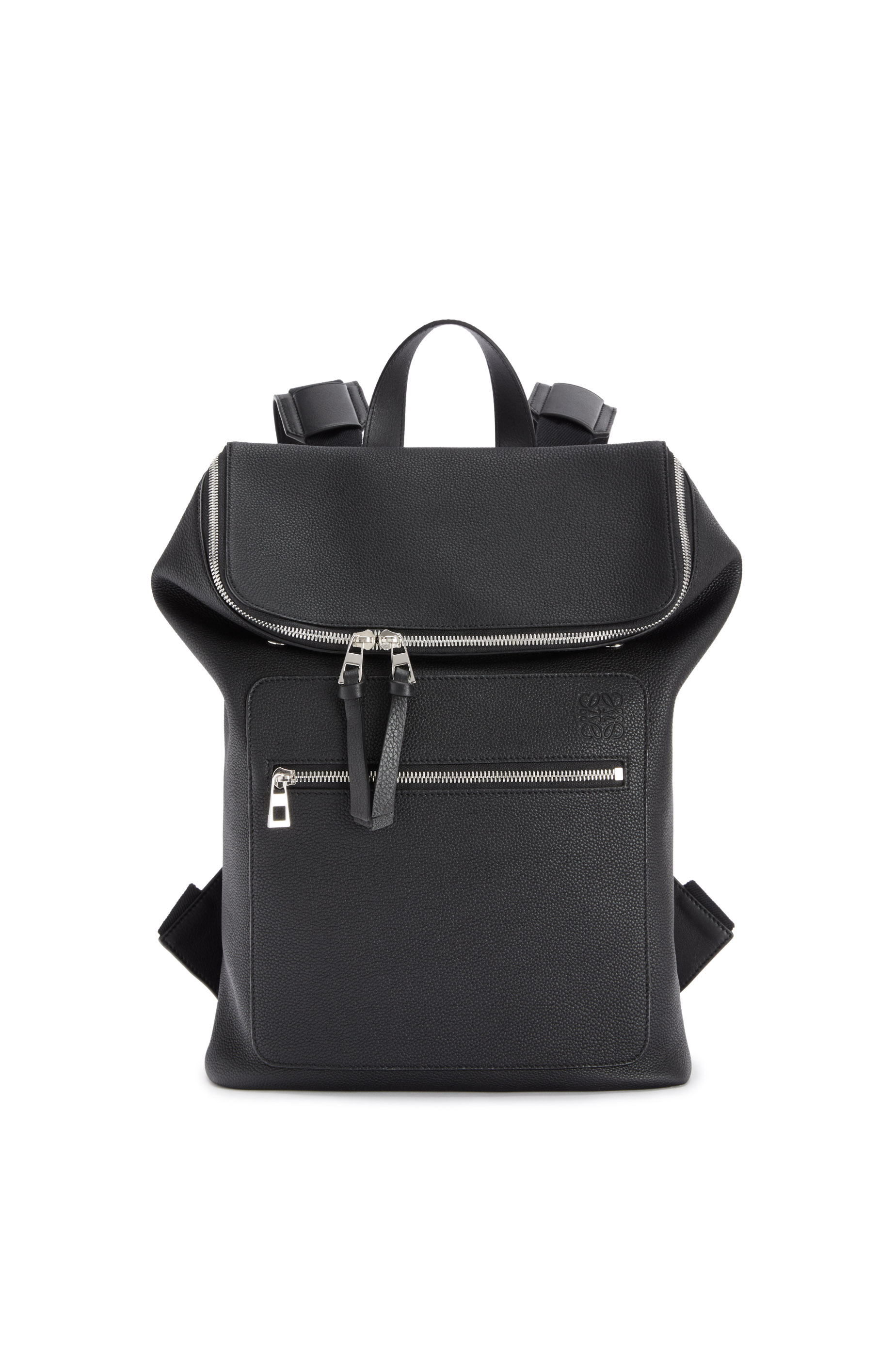 Slim Goya Backpack in soft grained calfskin Black - LOEWE