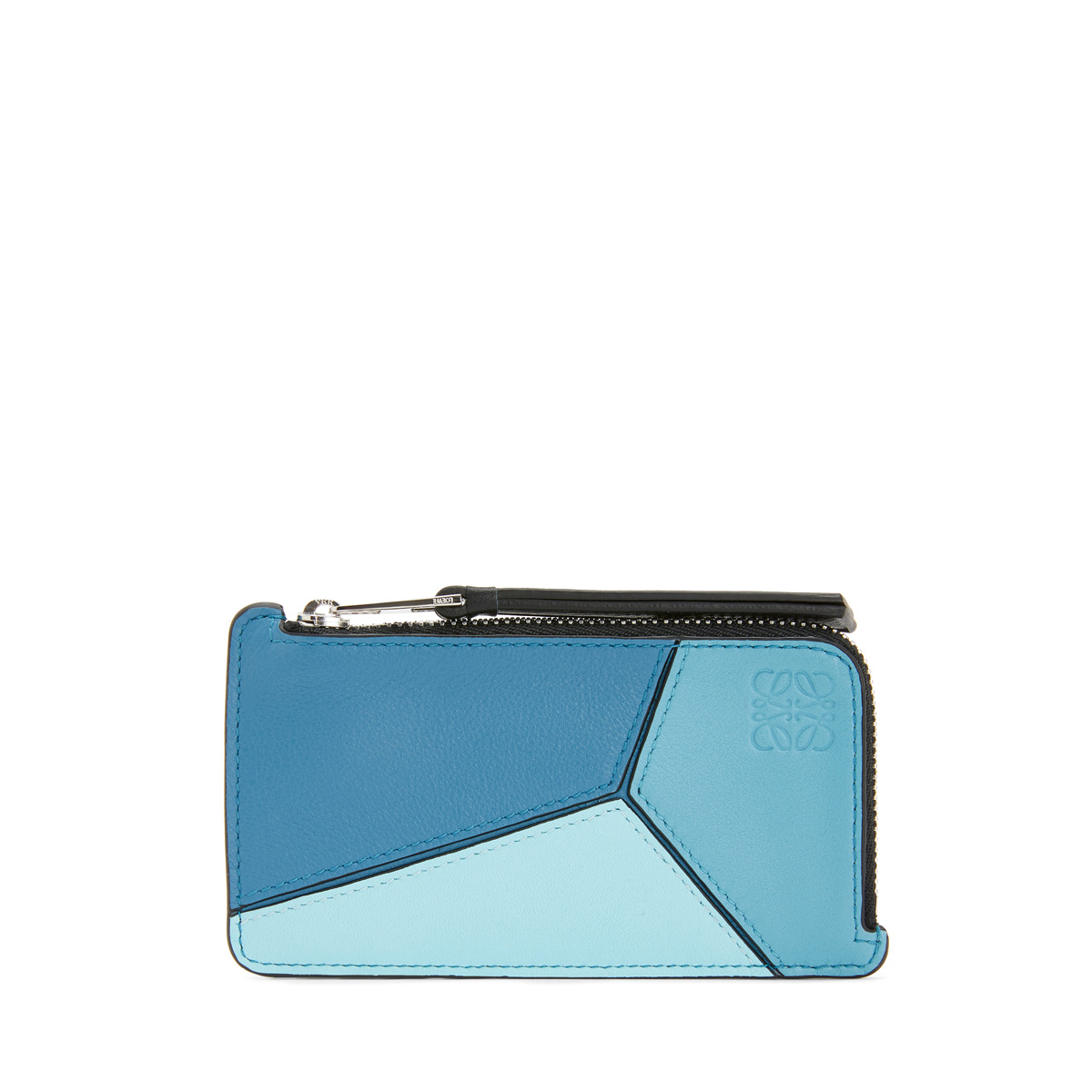 Puzzle Coin/Card Holder Blue Multitone LOEWE