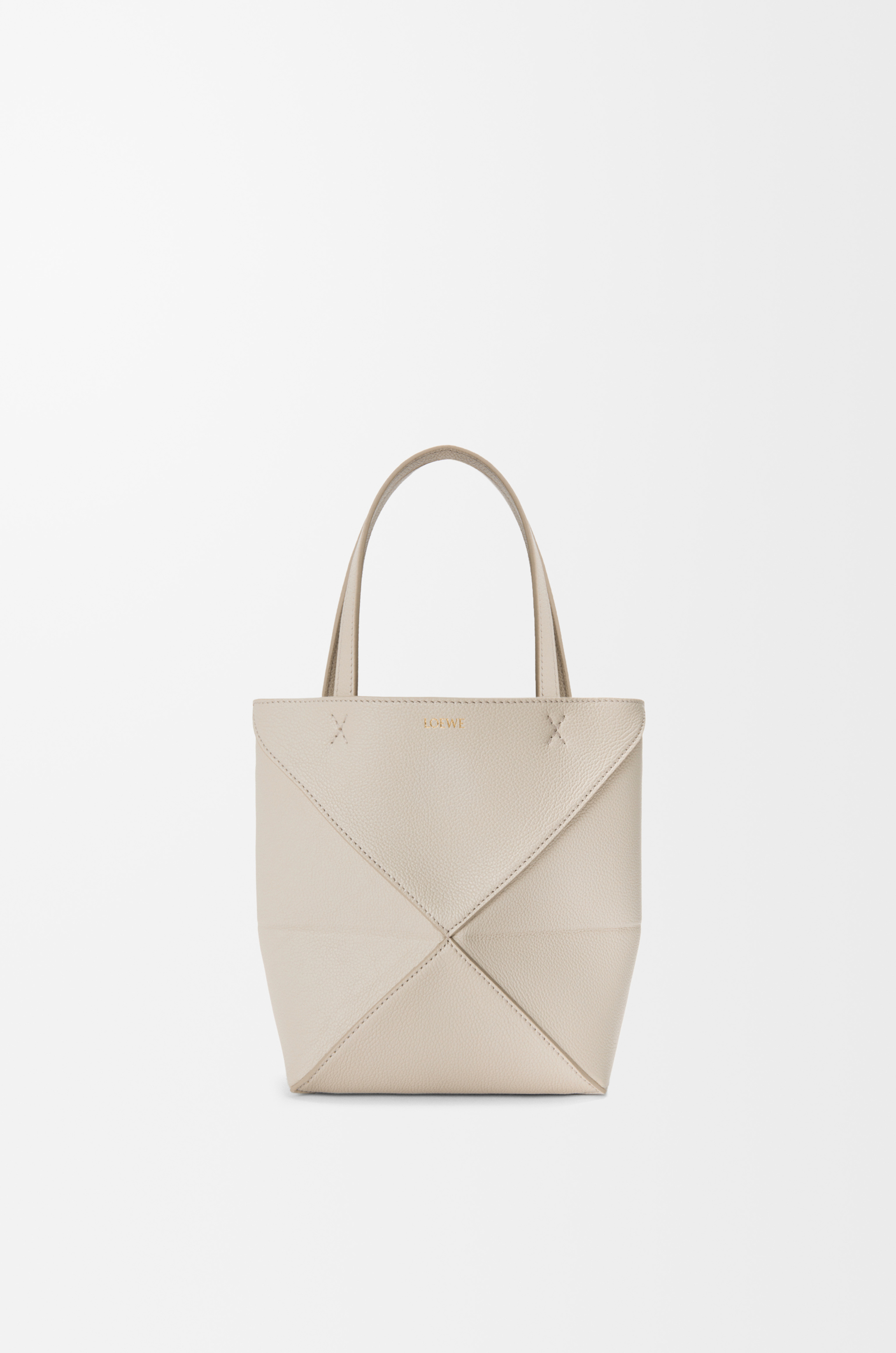 【VIP価格】CELINE Borsa Puzzle Fold Media In Pelle Borsa Puzzle Fold Tote mini in morbida pelle di vitello