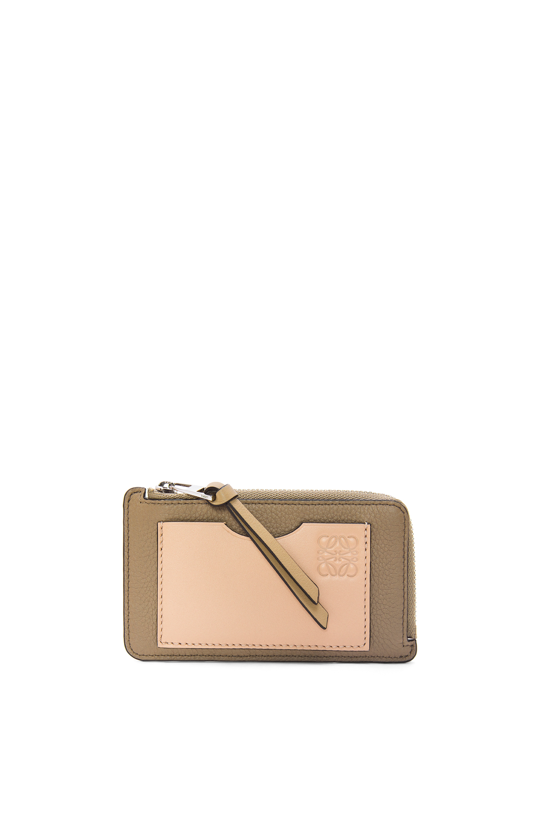 Loewe Anagram Bicolor Leather Card Holder