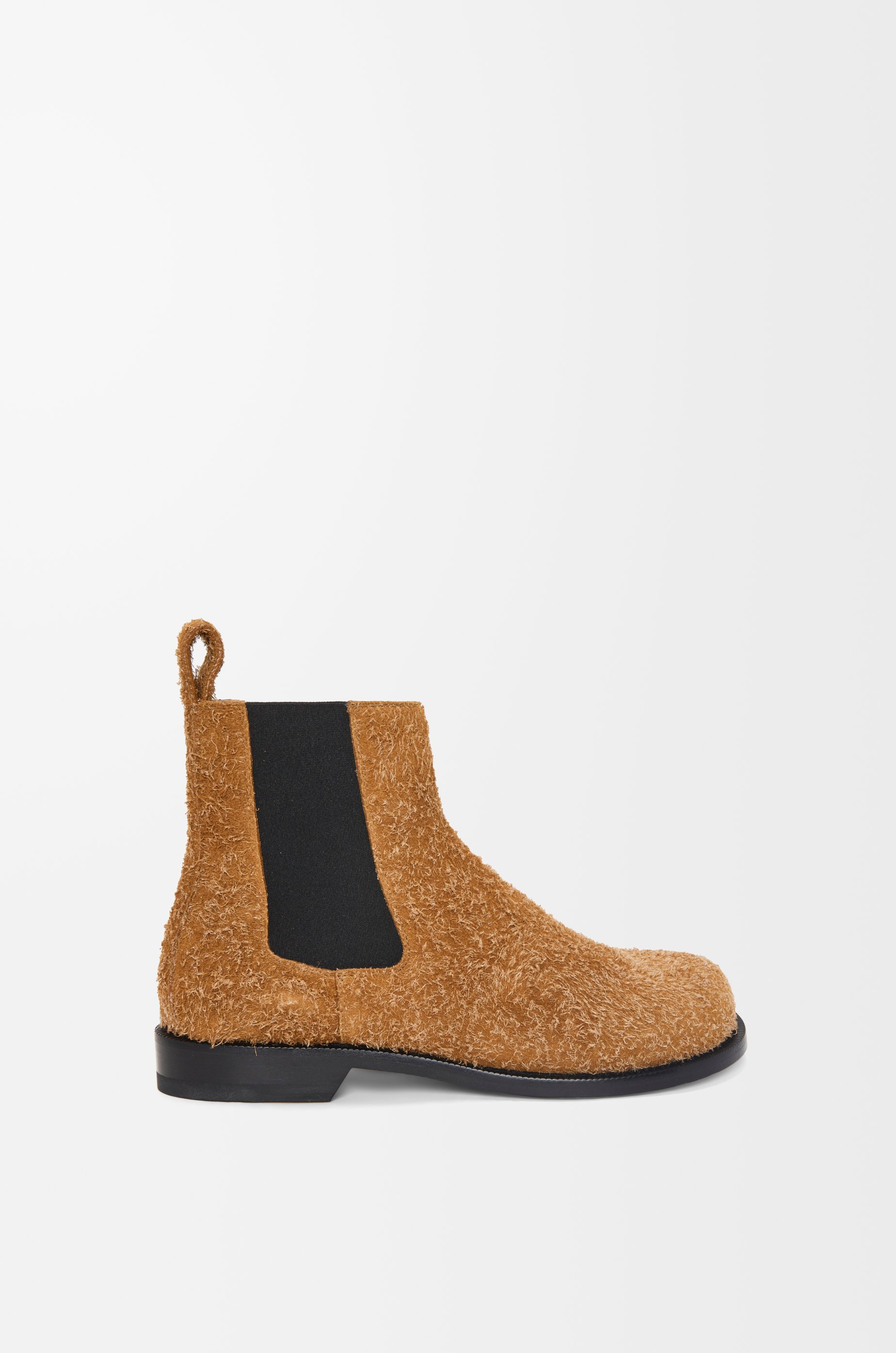 Campo chelsea boot in brushed suede Tan - LOEWE