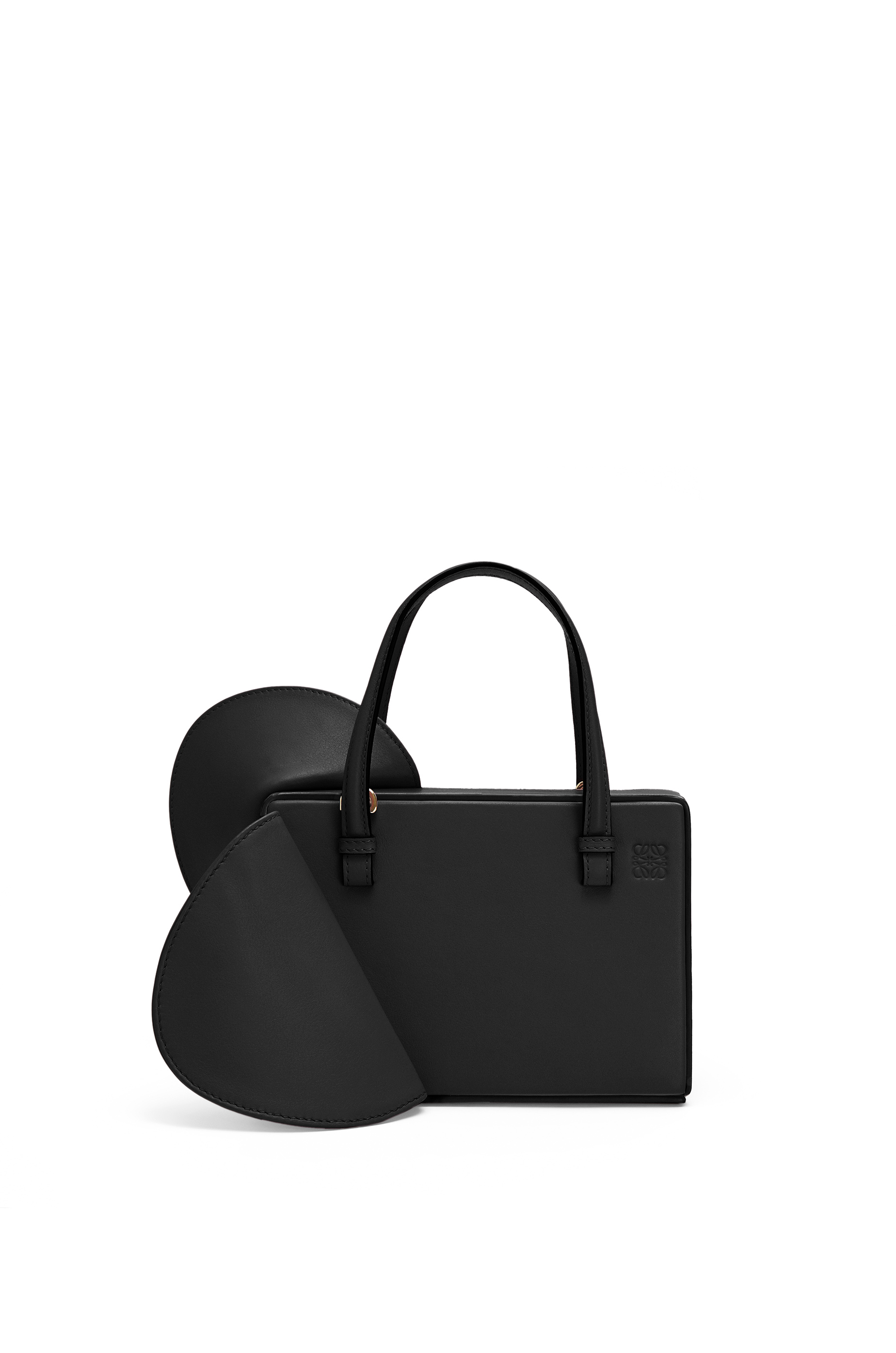 Small Postal Wings bag in classic calfskin Black LOEWE