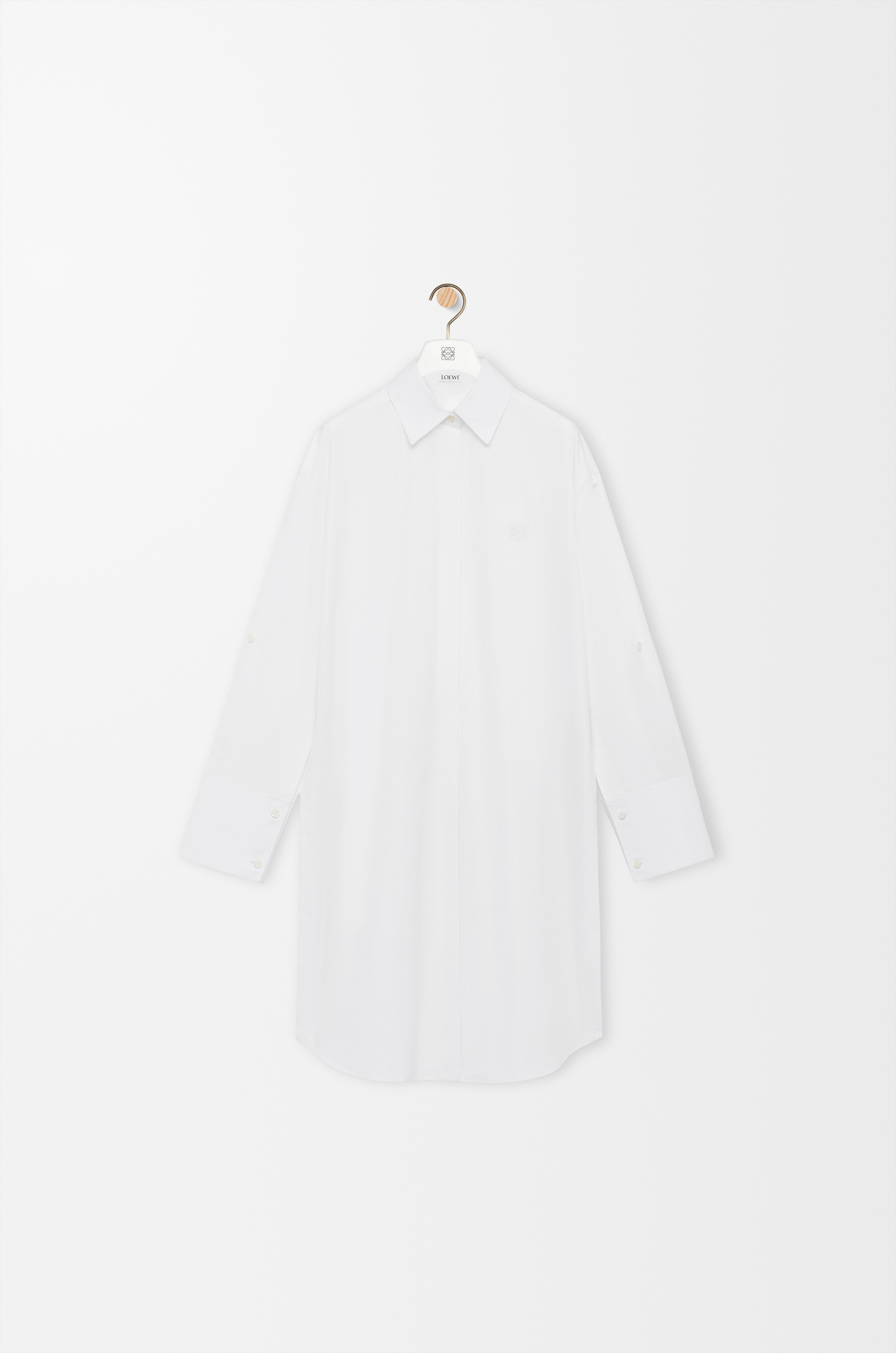 ワンピース Loewe Abito Chemisier In Cotone Chemisier in cotone Bianco - LOEWE