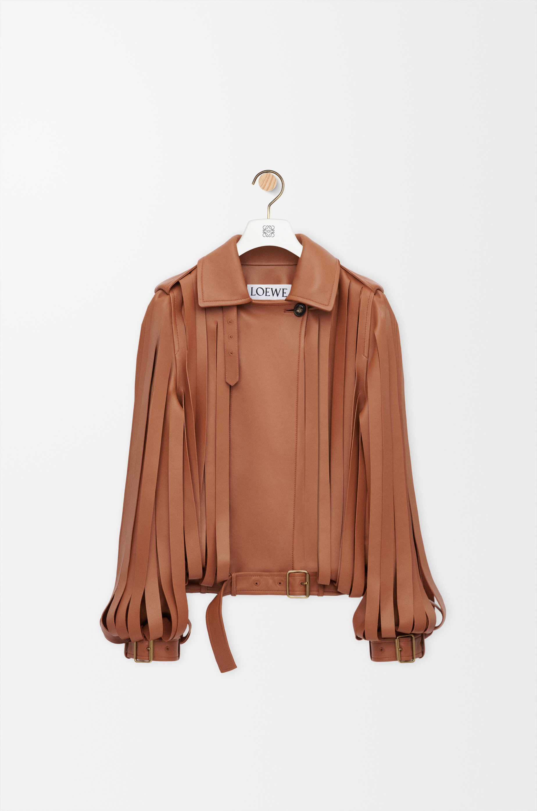 Jacket in nappa lambskin Brown - LOEWE