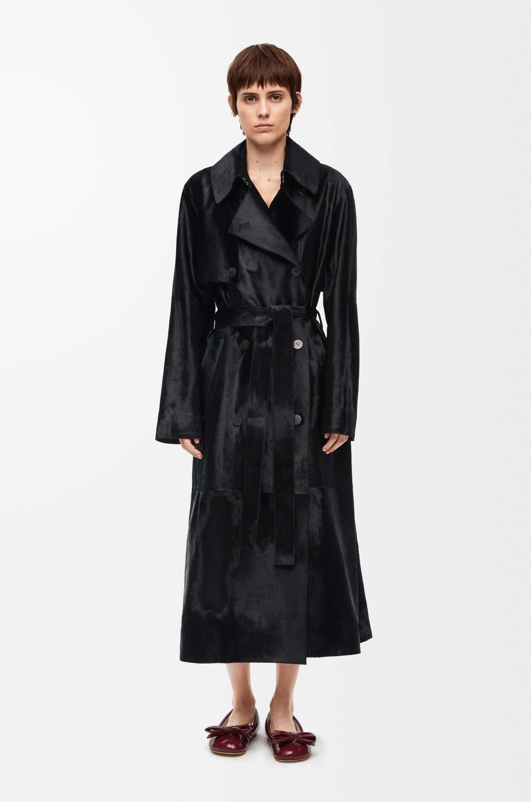 Loewe blanket on sale trench coat