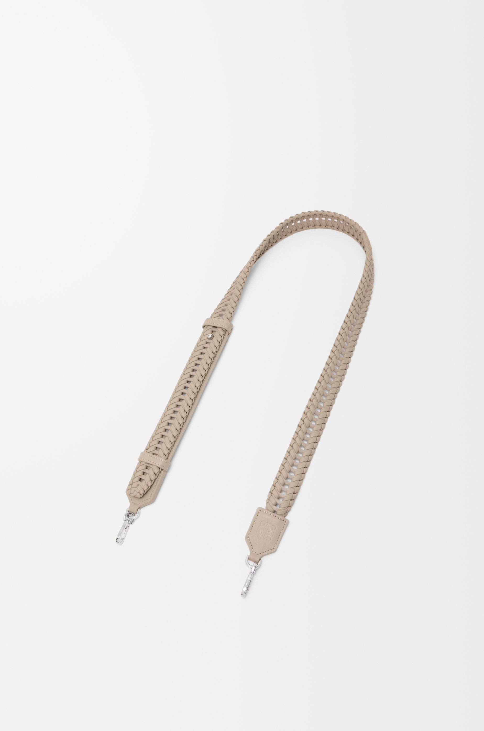Woven strap in calfskin Brown - LOEWE