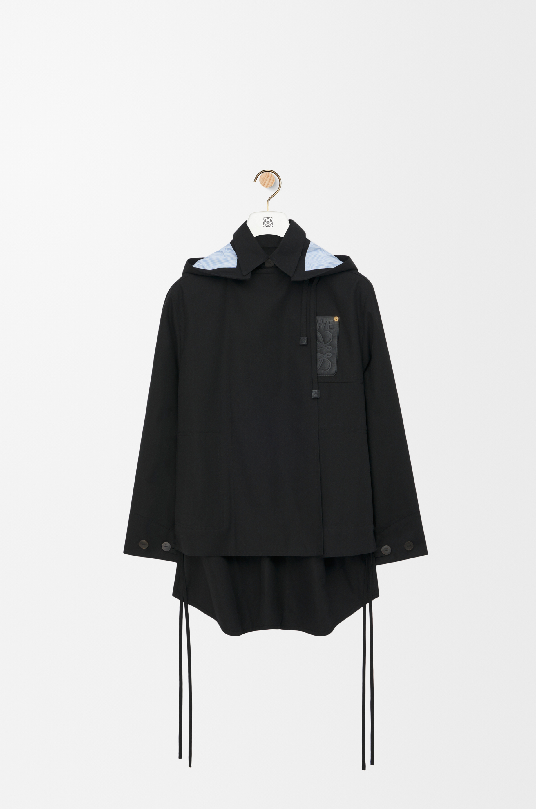 フーデッドパーカ(コットン) ブラック - LOEWE フーデッドパーカ(コットン) ブラック - LOEWE