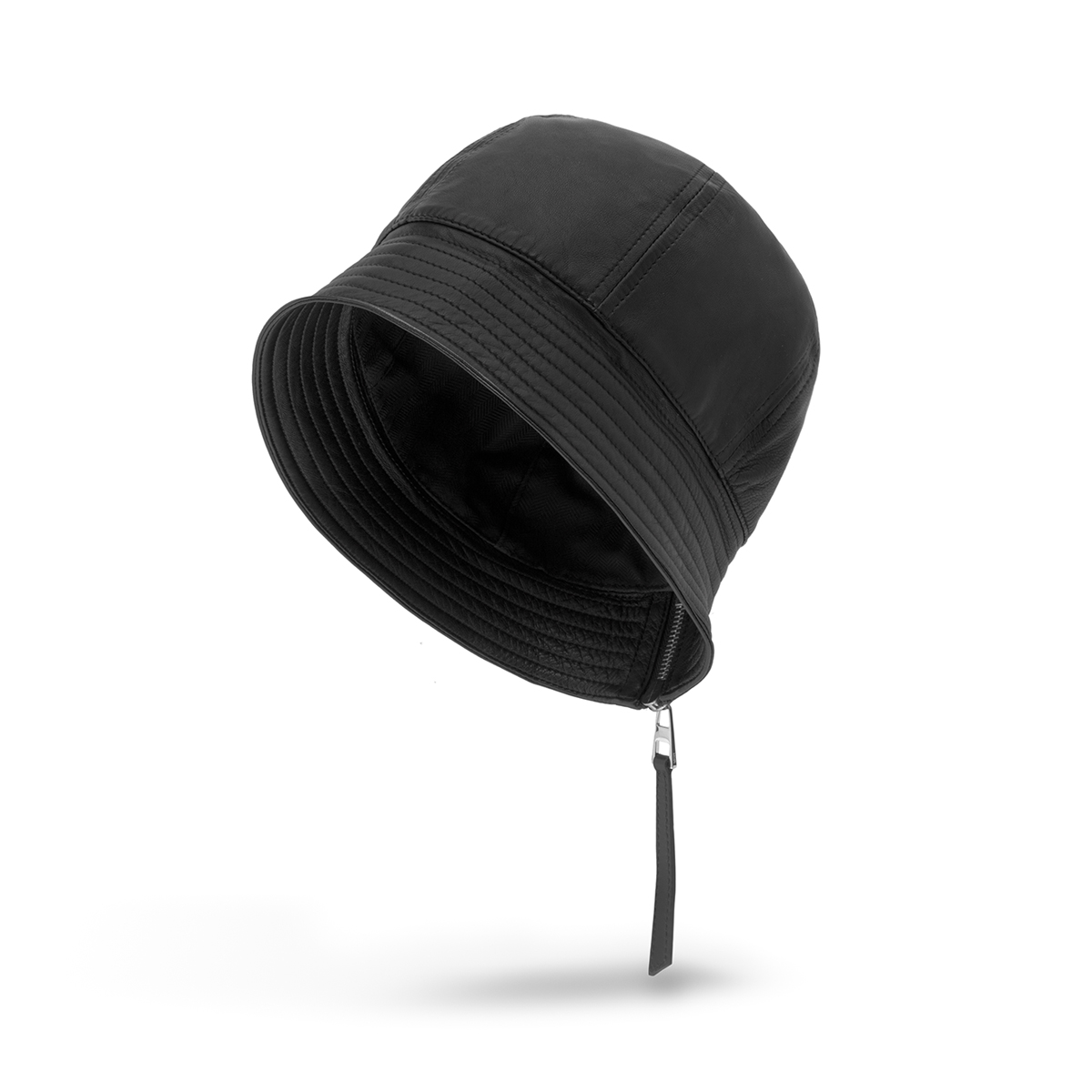loewe leather bucket hat