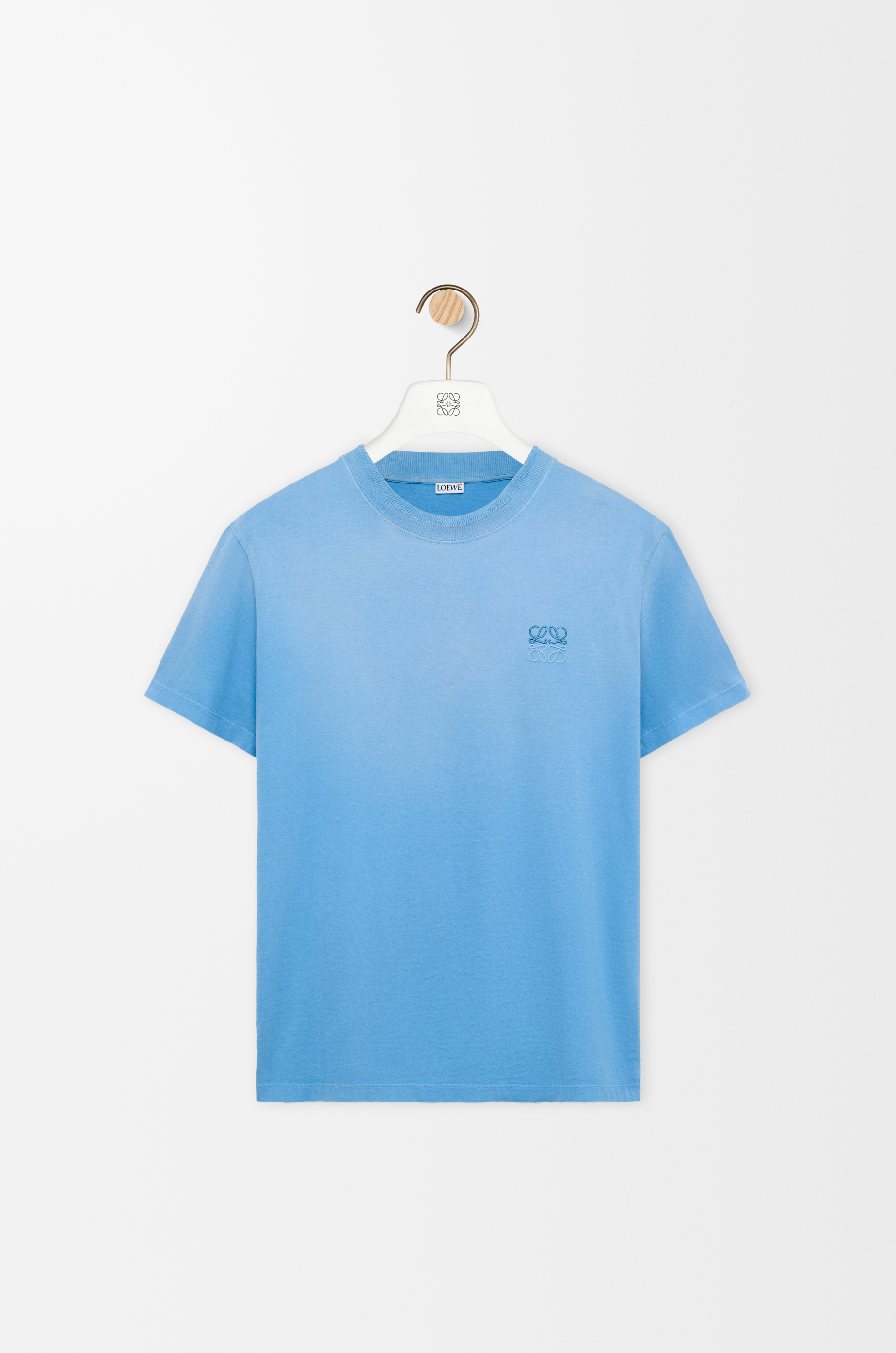 レギュラーフィット Tシャツ（コットン） ブルー - ロエベ 日本 公式サイト