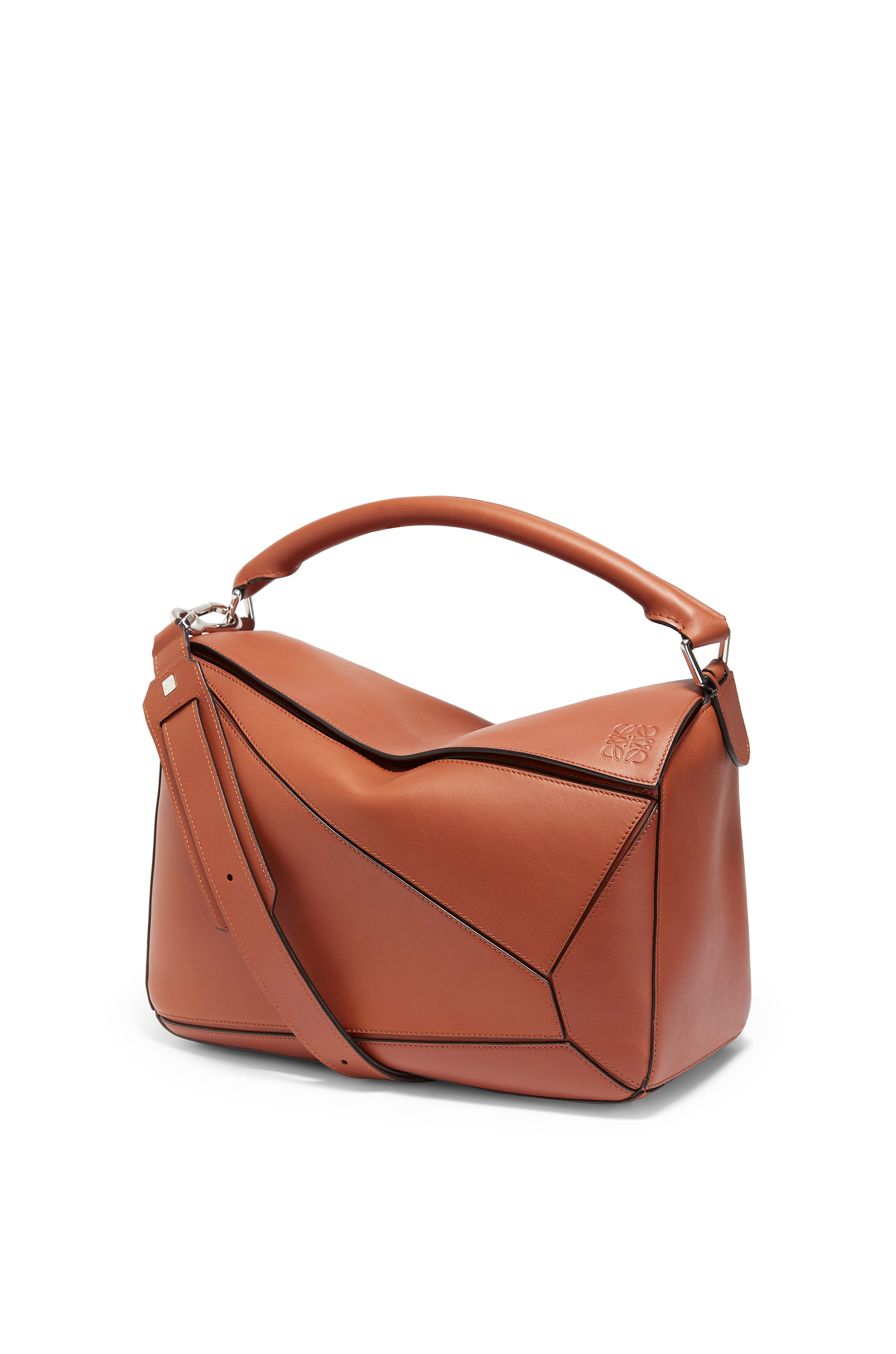 Large Puzzle bag in natural calfskin 