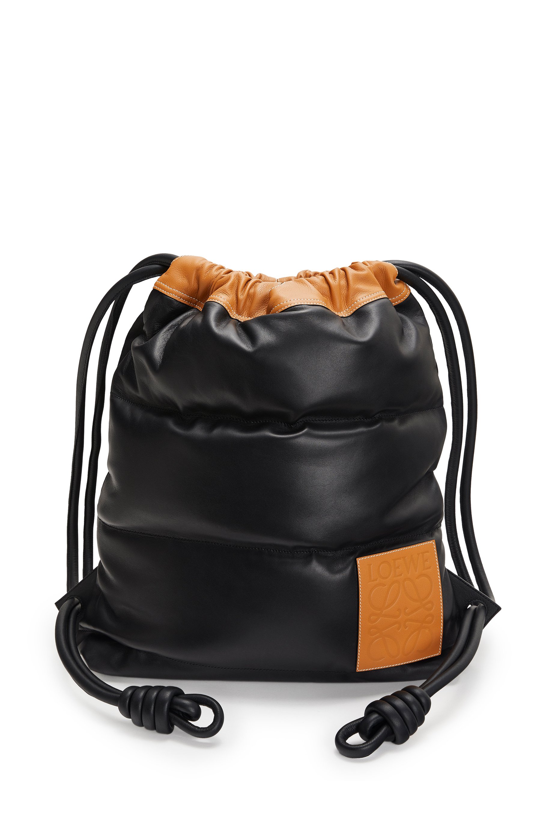 Puffy Yago backpack in nappa calfskin 