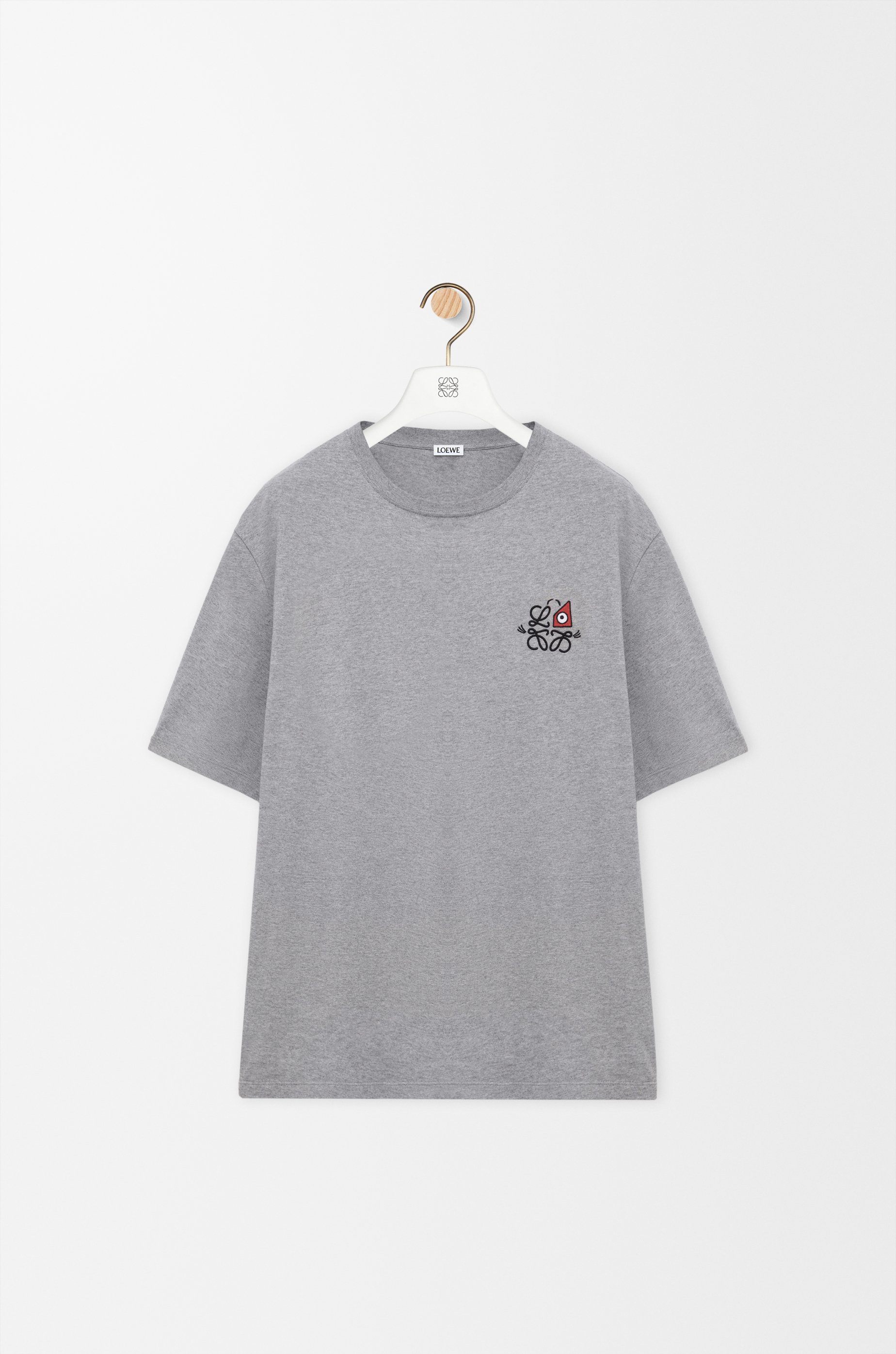 Loose fit T-shirt in cotton Grey - LOEWE