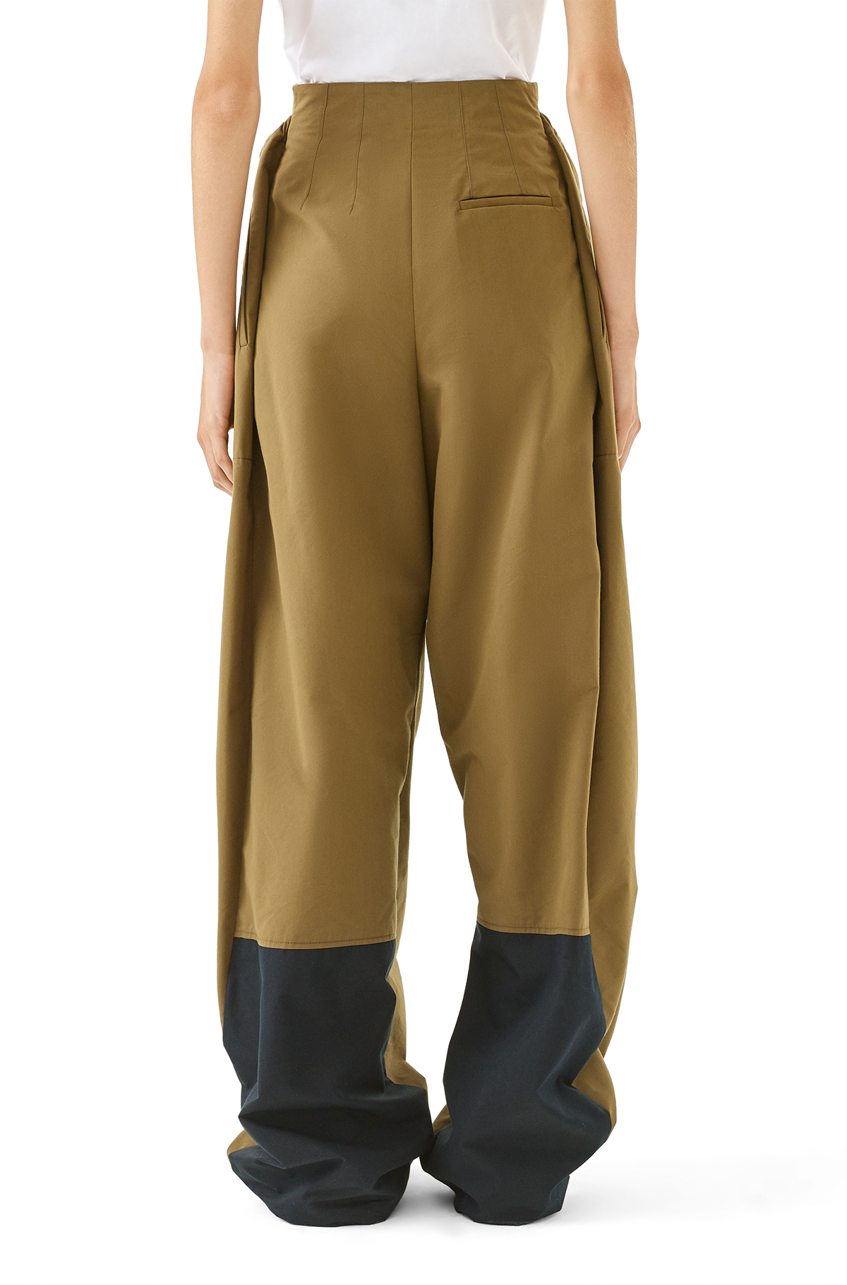 khaki green trousers ladies