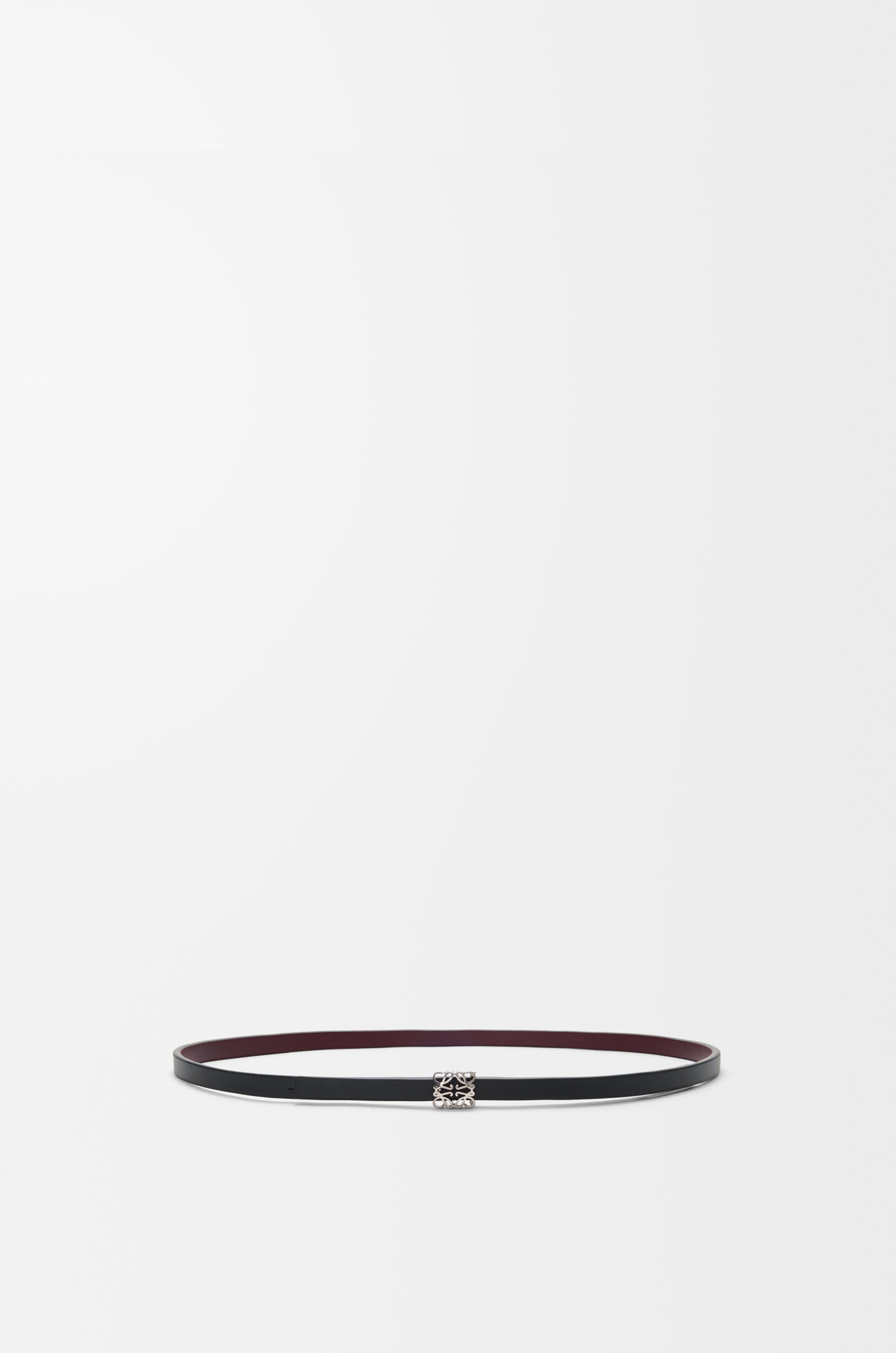 リバーシブル アナグラム ボンベ ベルト（スムースカーフ） ブラック