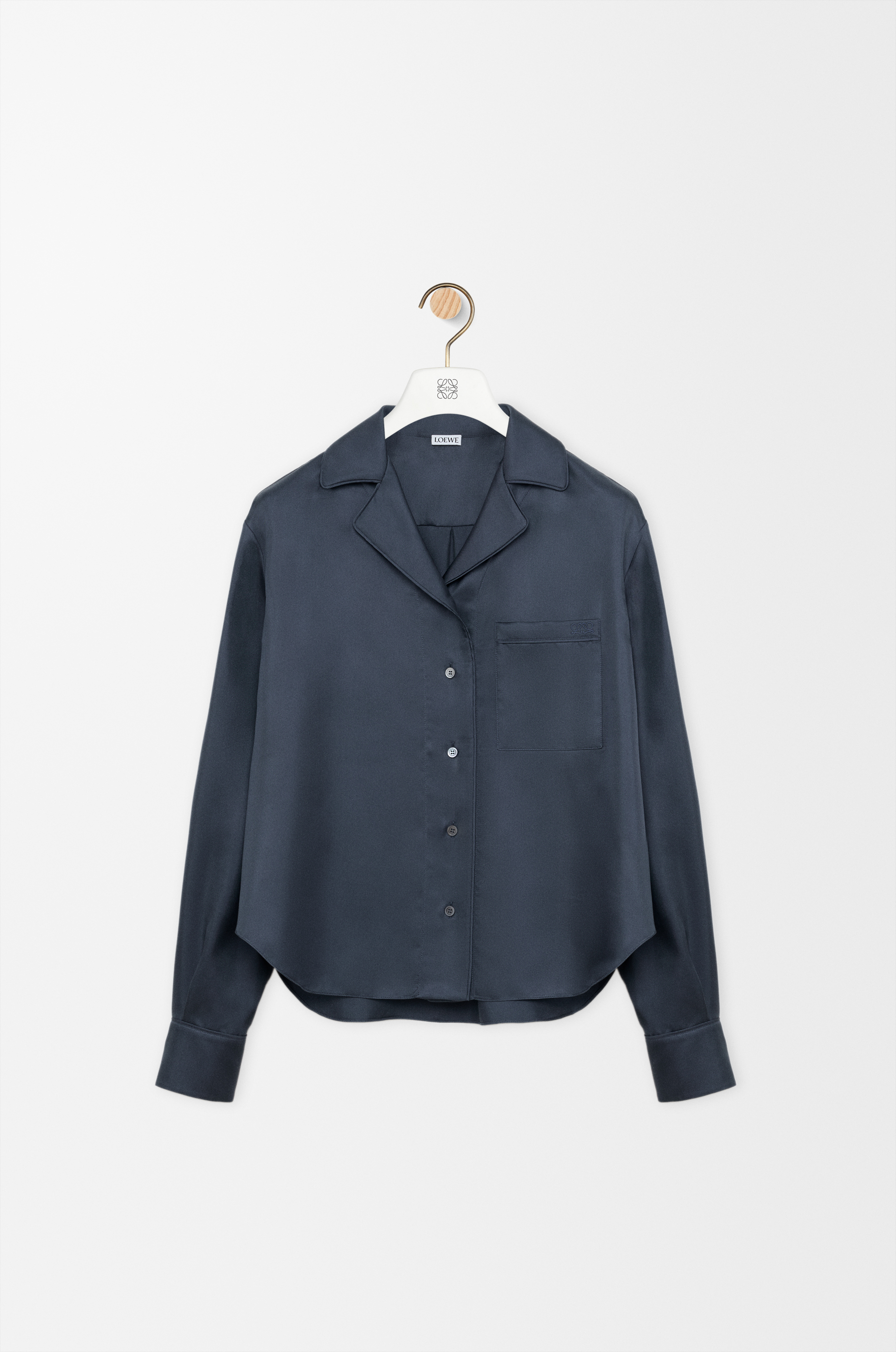 LOEWE パジャマシャツ シルク　size32 パジャマ ブラウス（シルク） グレー - ロエベ 日本 公式サイト