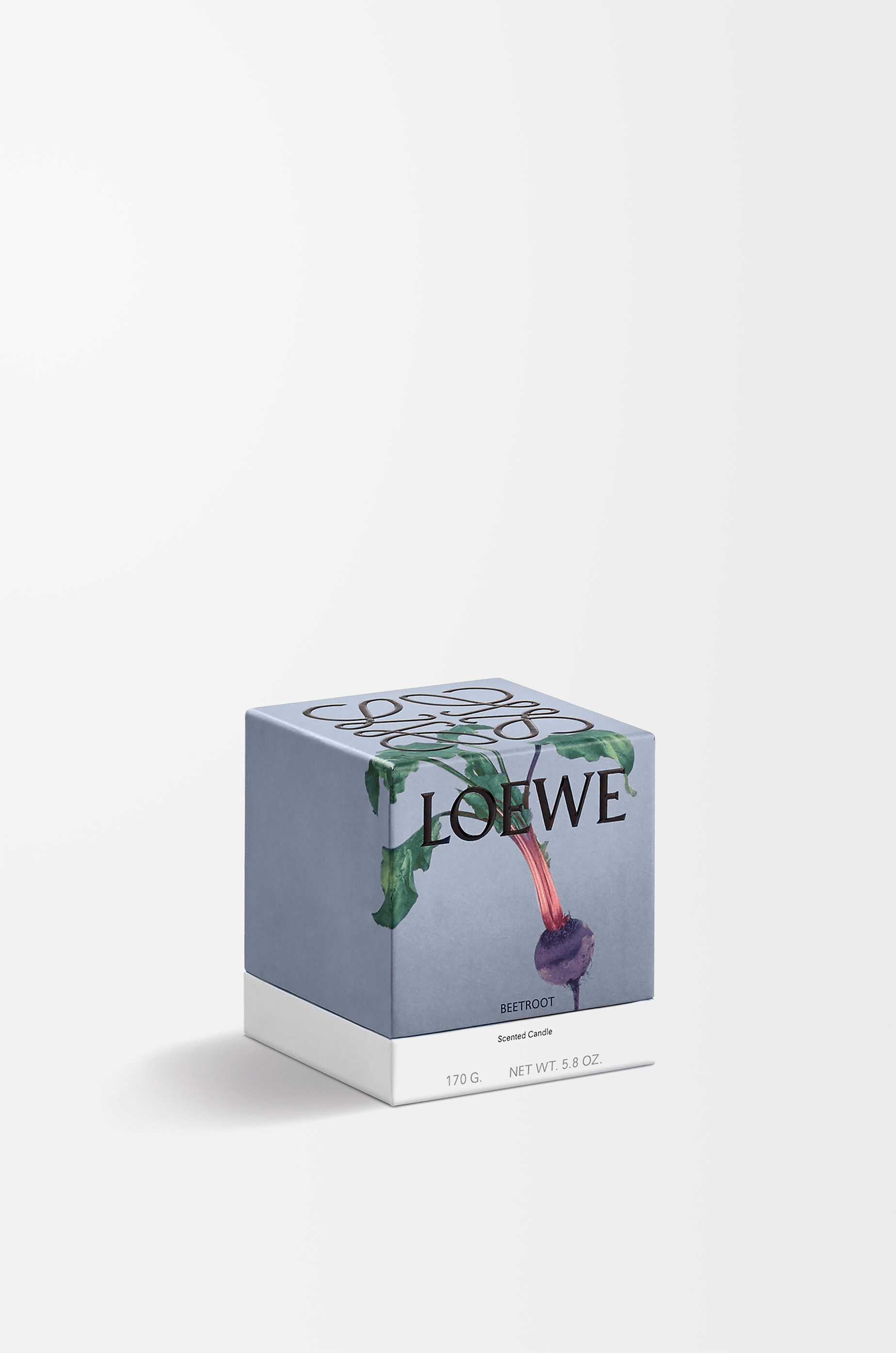 LOEWE Small Beetroot candle Magenta