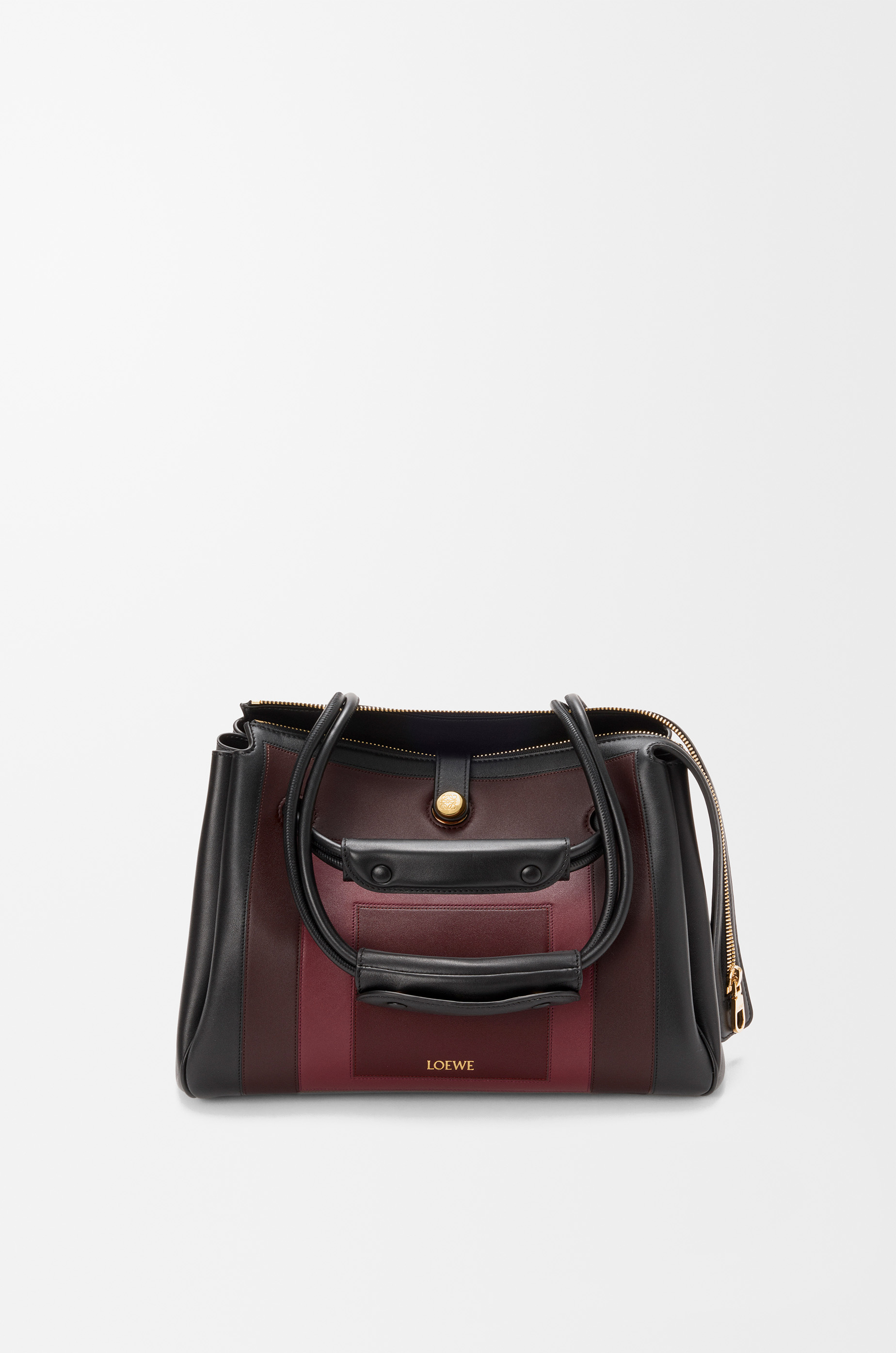 Medium Madrid bag in supple calfskin Black - LOEWE