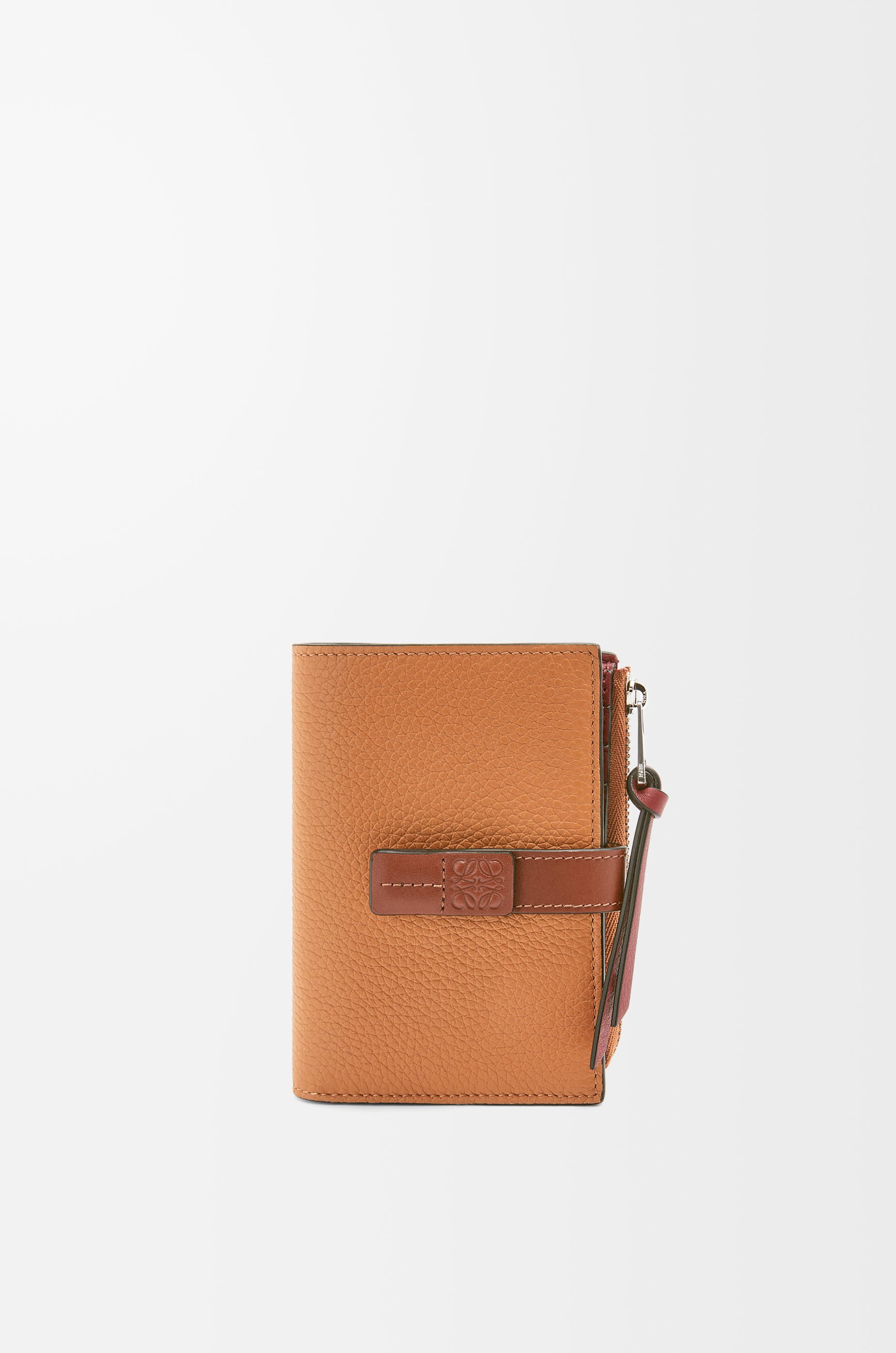 Loewe Women's Anagram Leather Trifold Wallet - Light Caramel One-Size