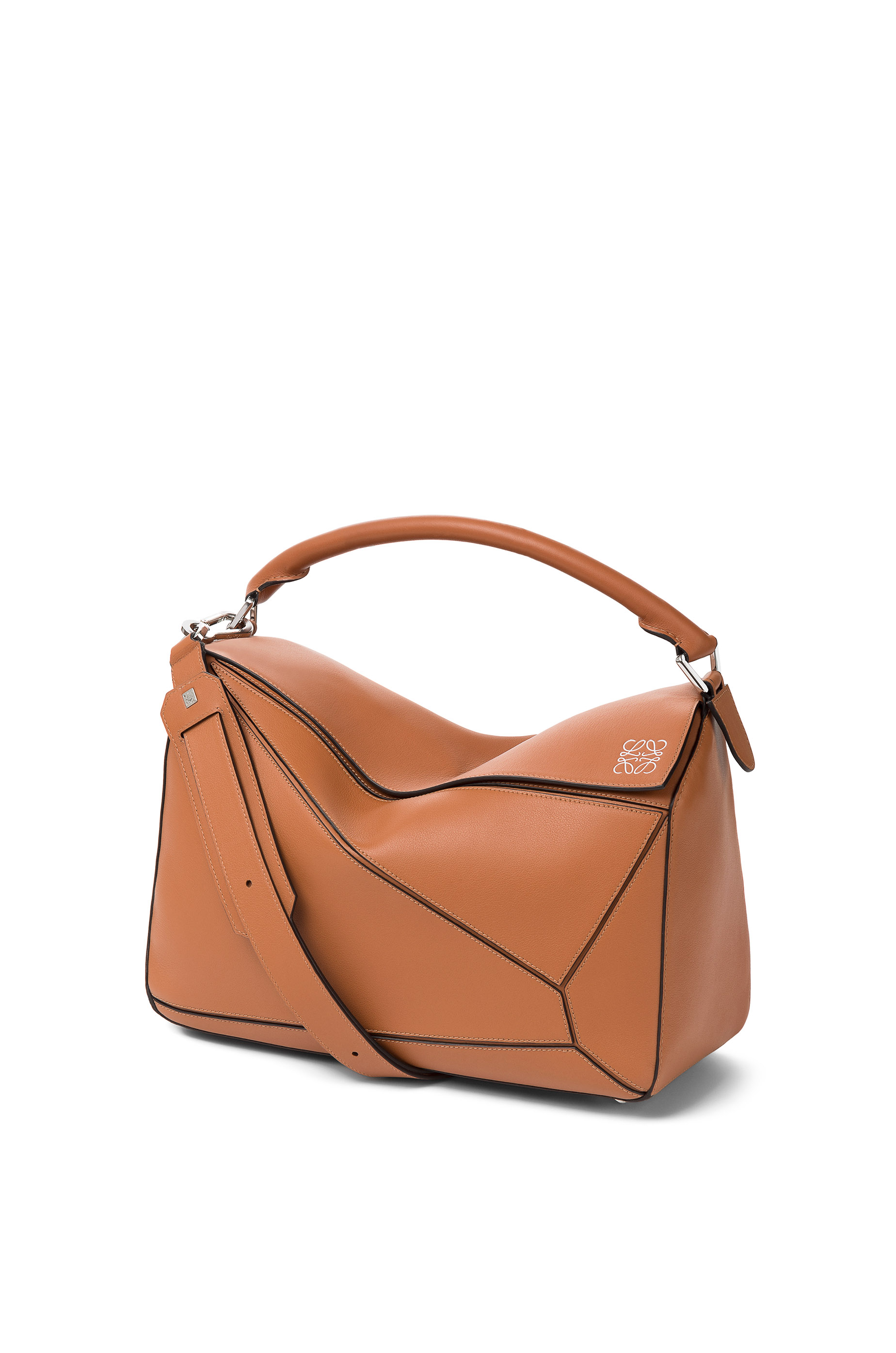 loewe puzzle bag medium tan