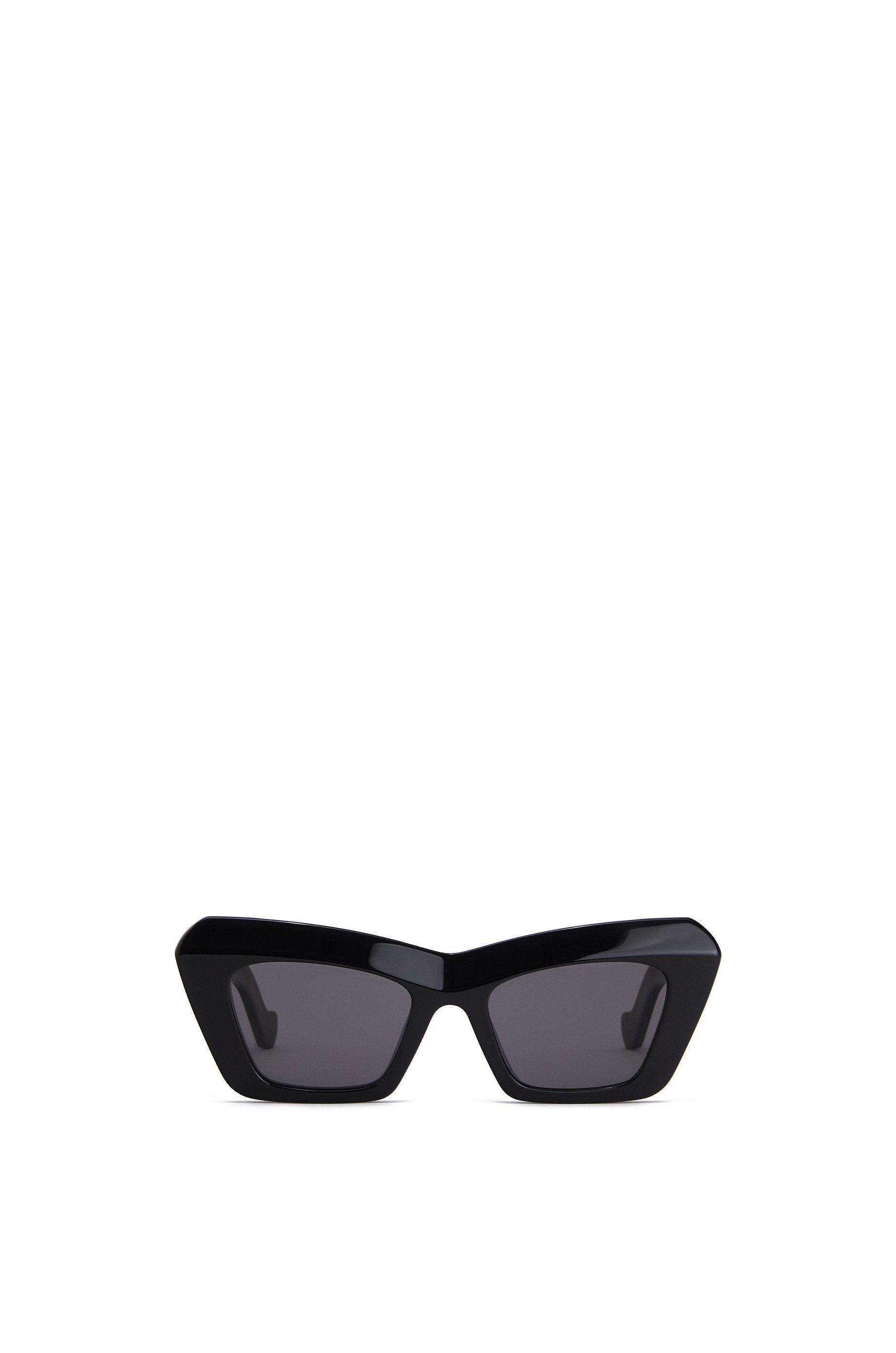 Women's Black Cat-Eye Sunglasses