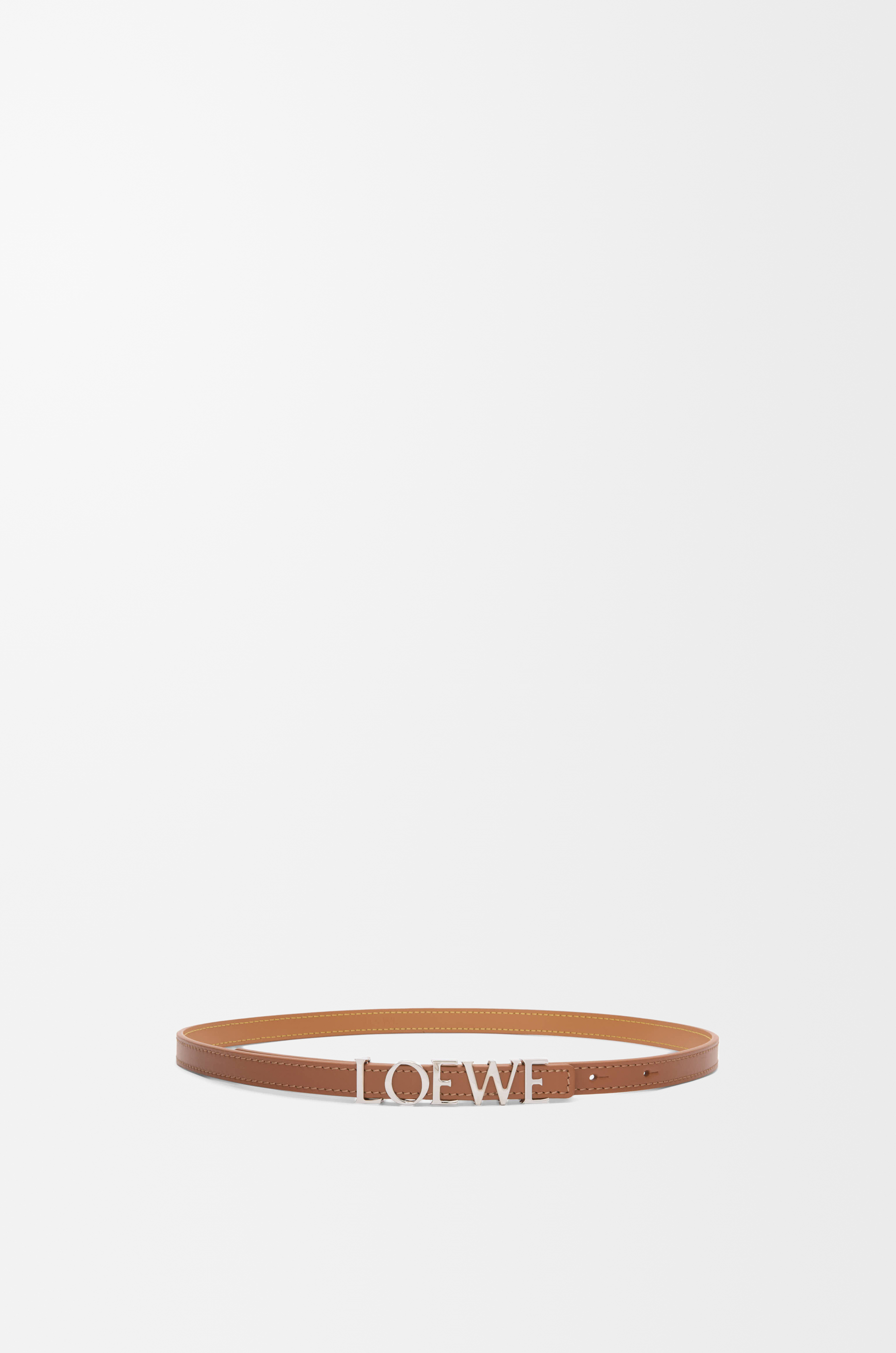 LOEWE ロエベ ナローベルト E619Z16X16 レディース レザー ロゴ