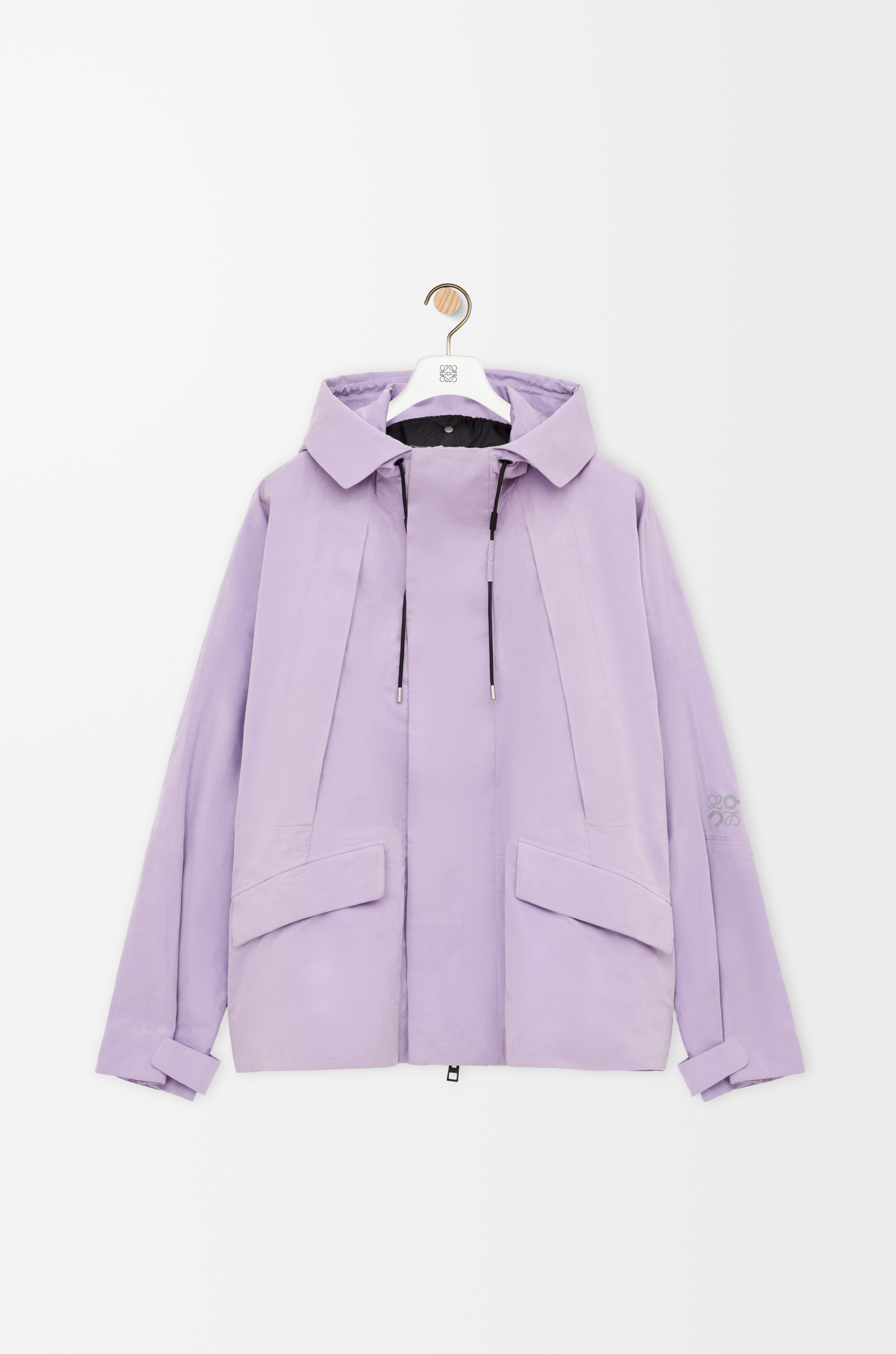 ショート パーカー（テクニカルコットン） パープル - LOEWE