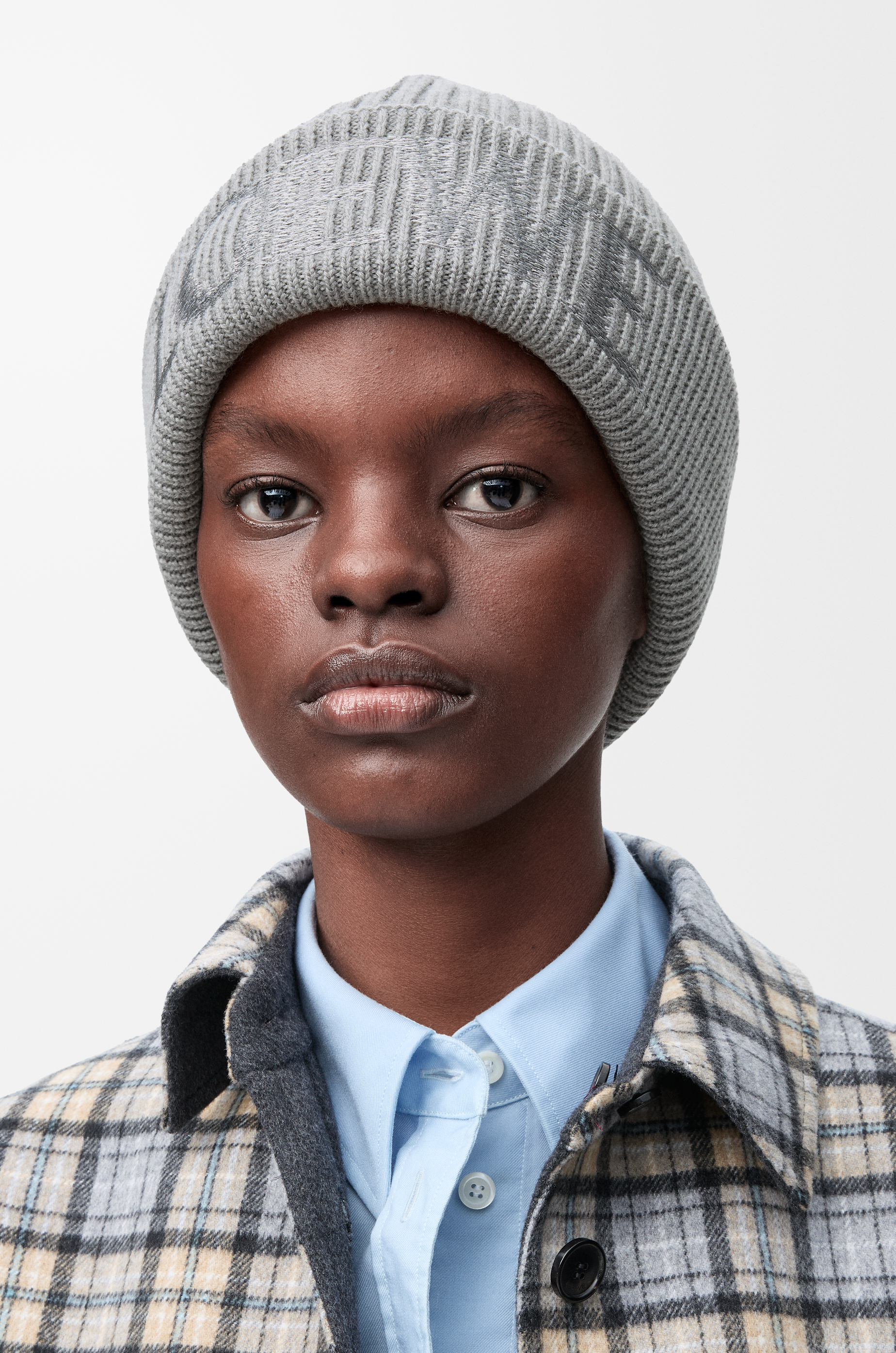 LOEWE LOEWE beanie in wool Grey