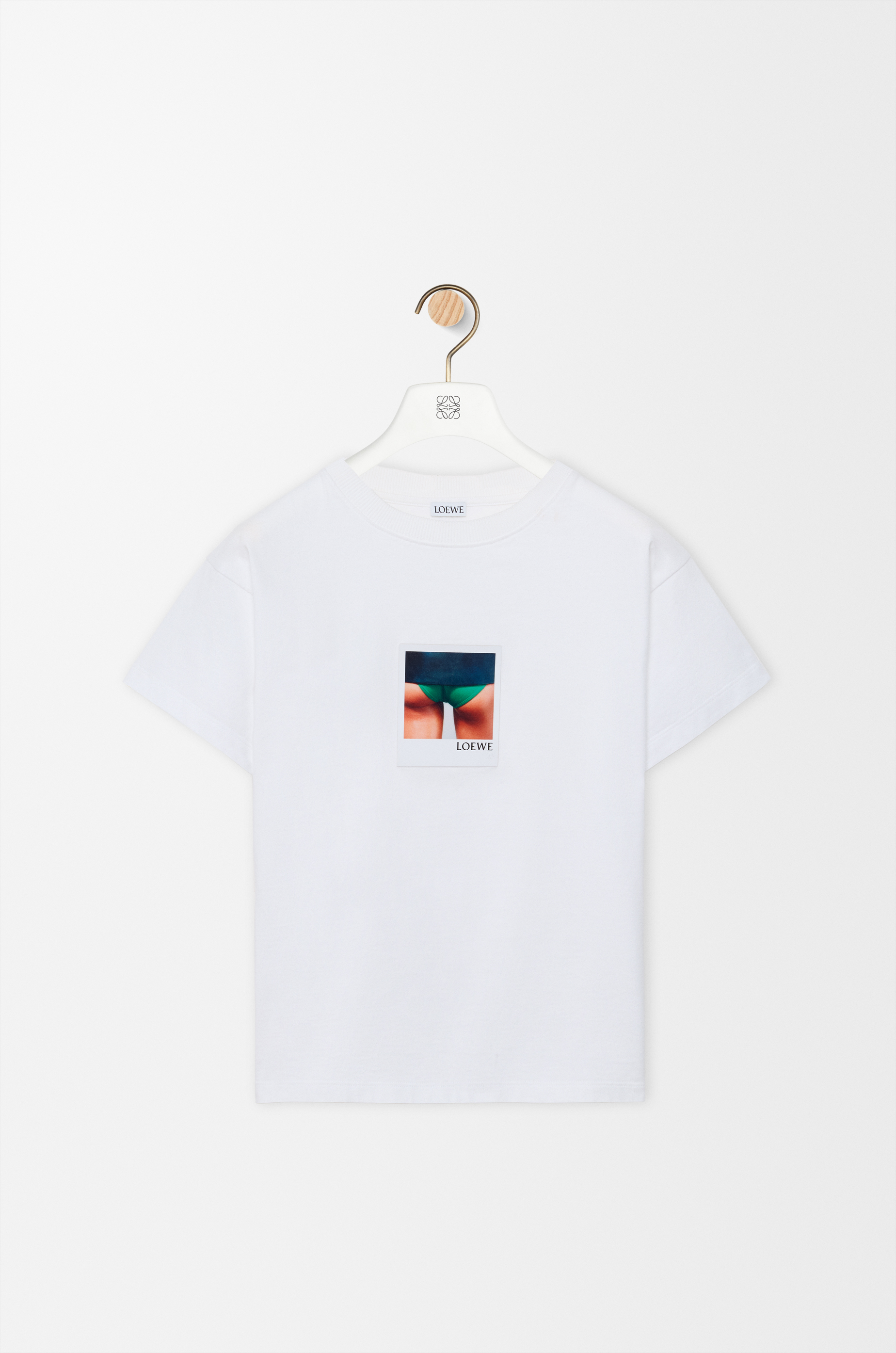 レギュラーフィット Tシャツ（コットン） ホワイト - ロエベ 日本 公式