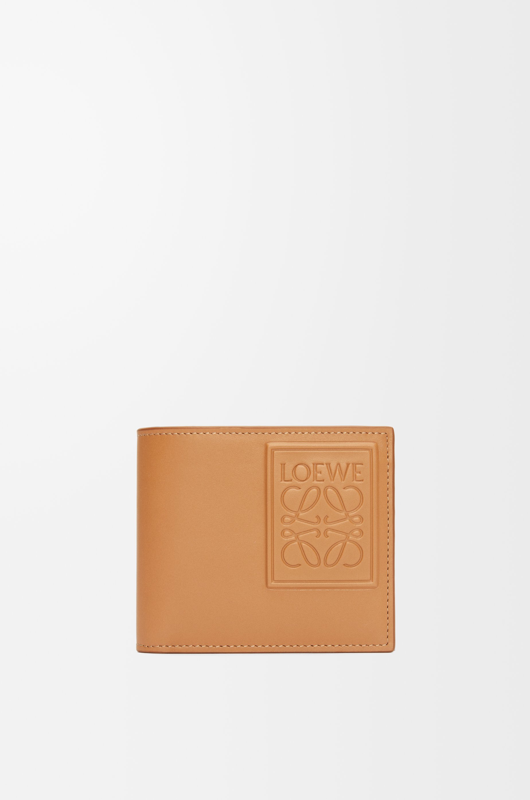 バイフォールド ウォレット（サテンカーフ） ベージュ - LOEWE