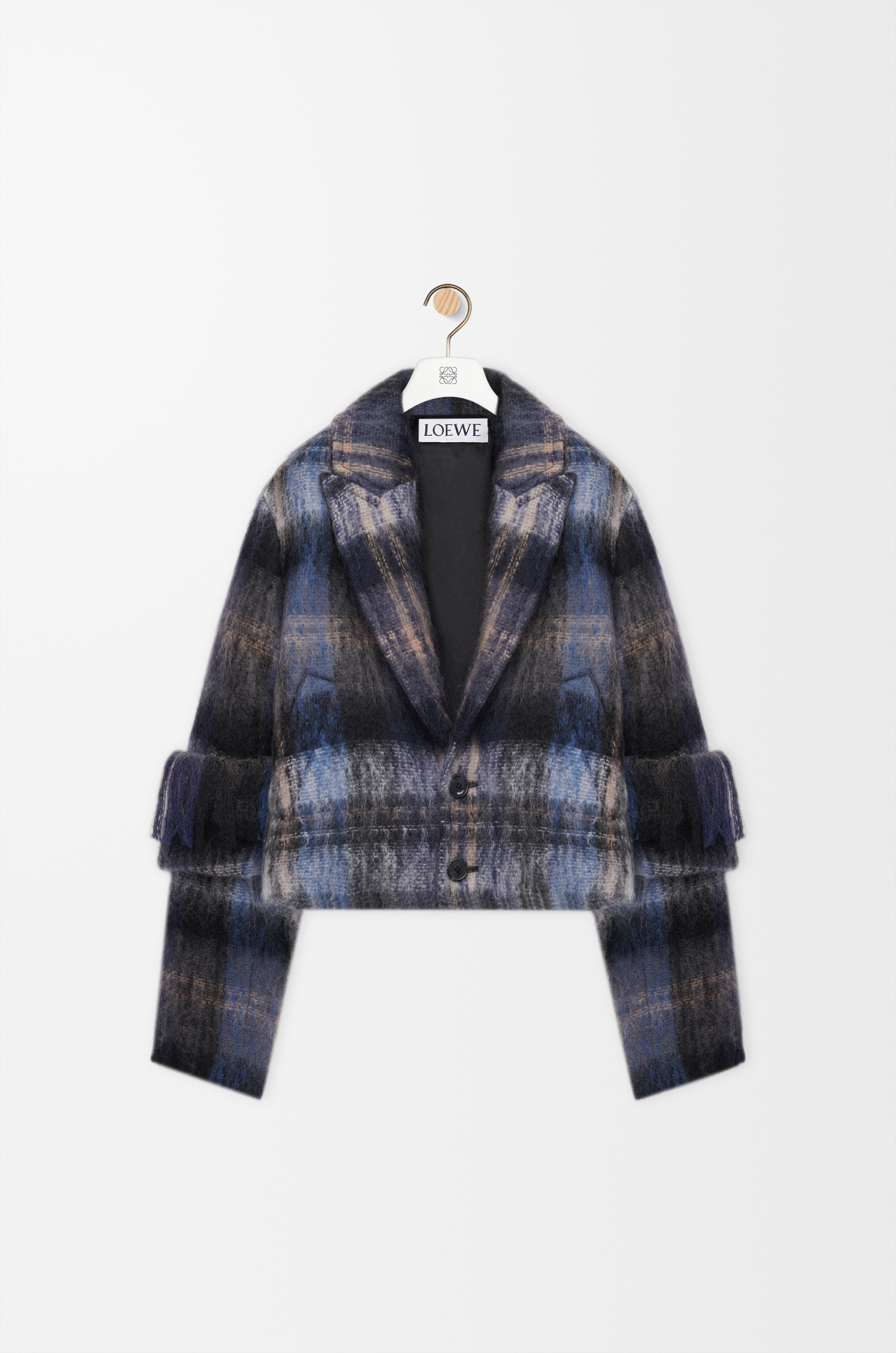 【希少】LOEWE ウール ブルゾン ◇25FW◇完売間近◇【LOEWE】ウール*ジップアップ*セーター