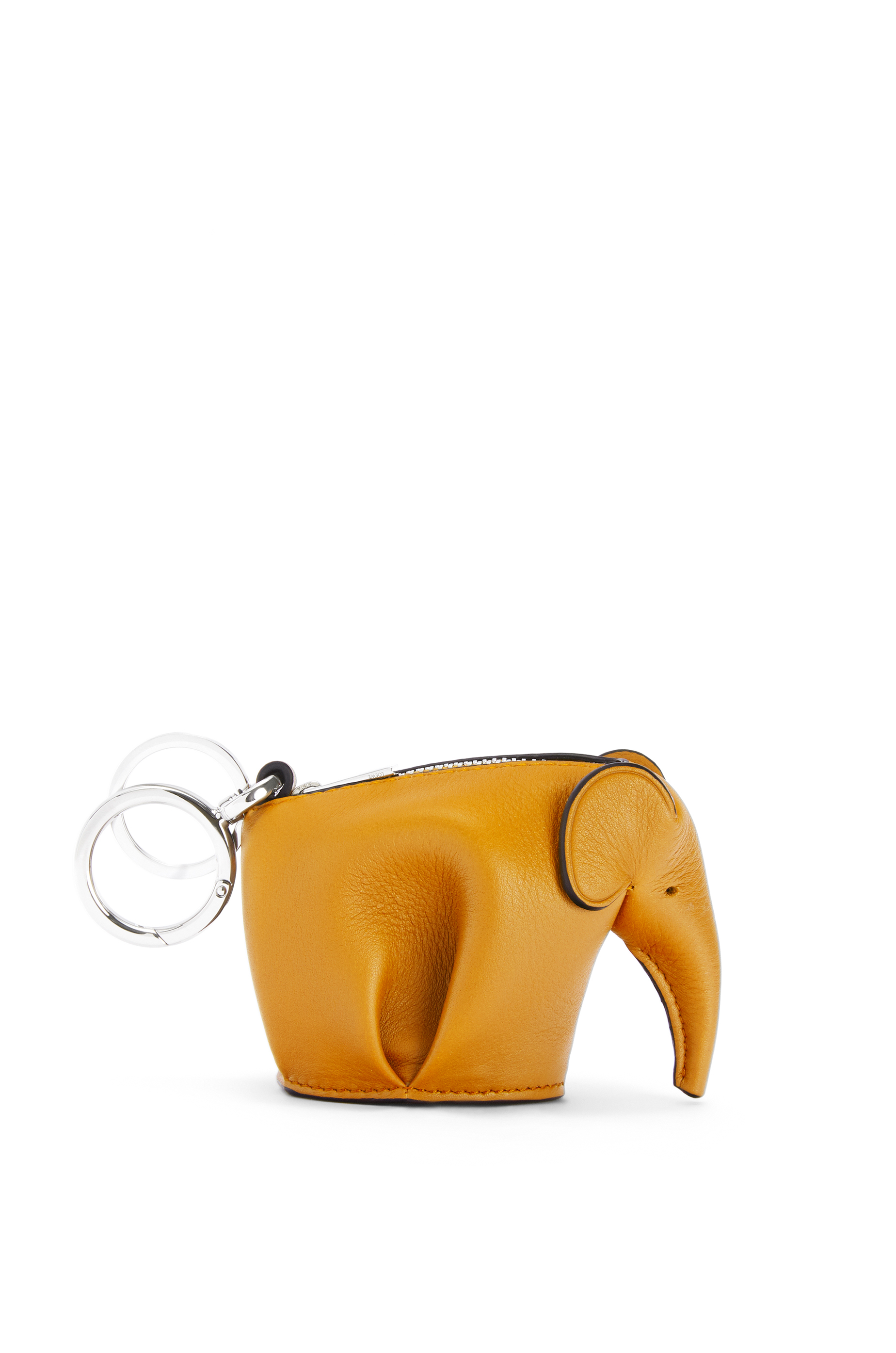 Elephant charm in classic calfskin 