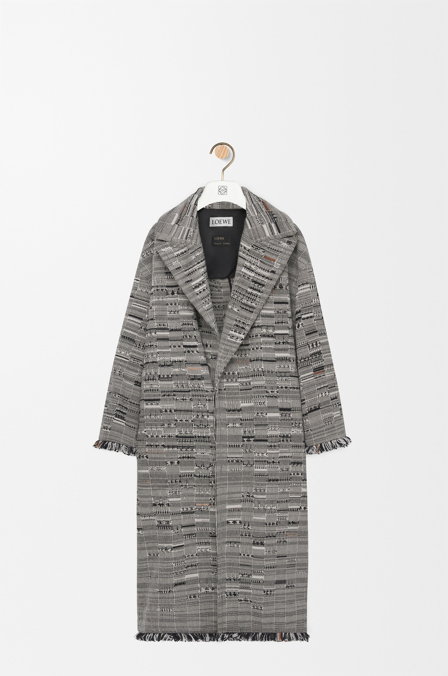 LOEWE ブラック モッズコート　着用5回程　48 LOEWE ブラックレザージャケット スポーツジャケット 2015
