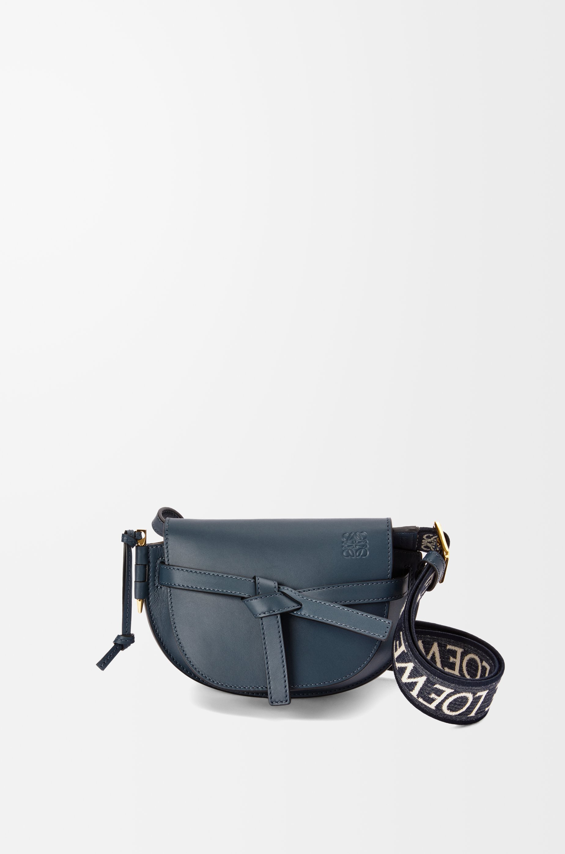 Black Gate mini leather cross-body bag, LOEWE