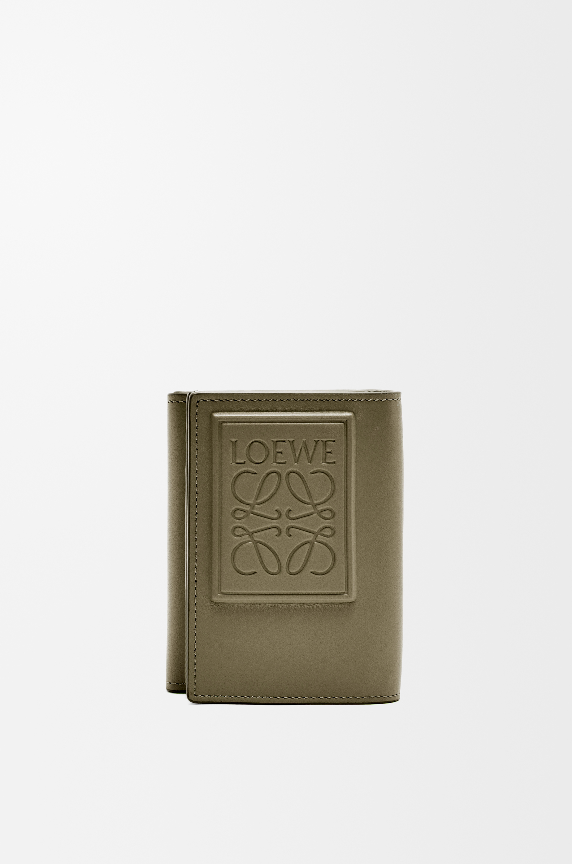 ☆LOEWE ロエベ 折り財布 トライフォールド 三つ折り グリーン 緑