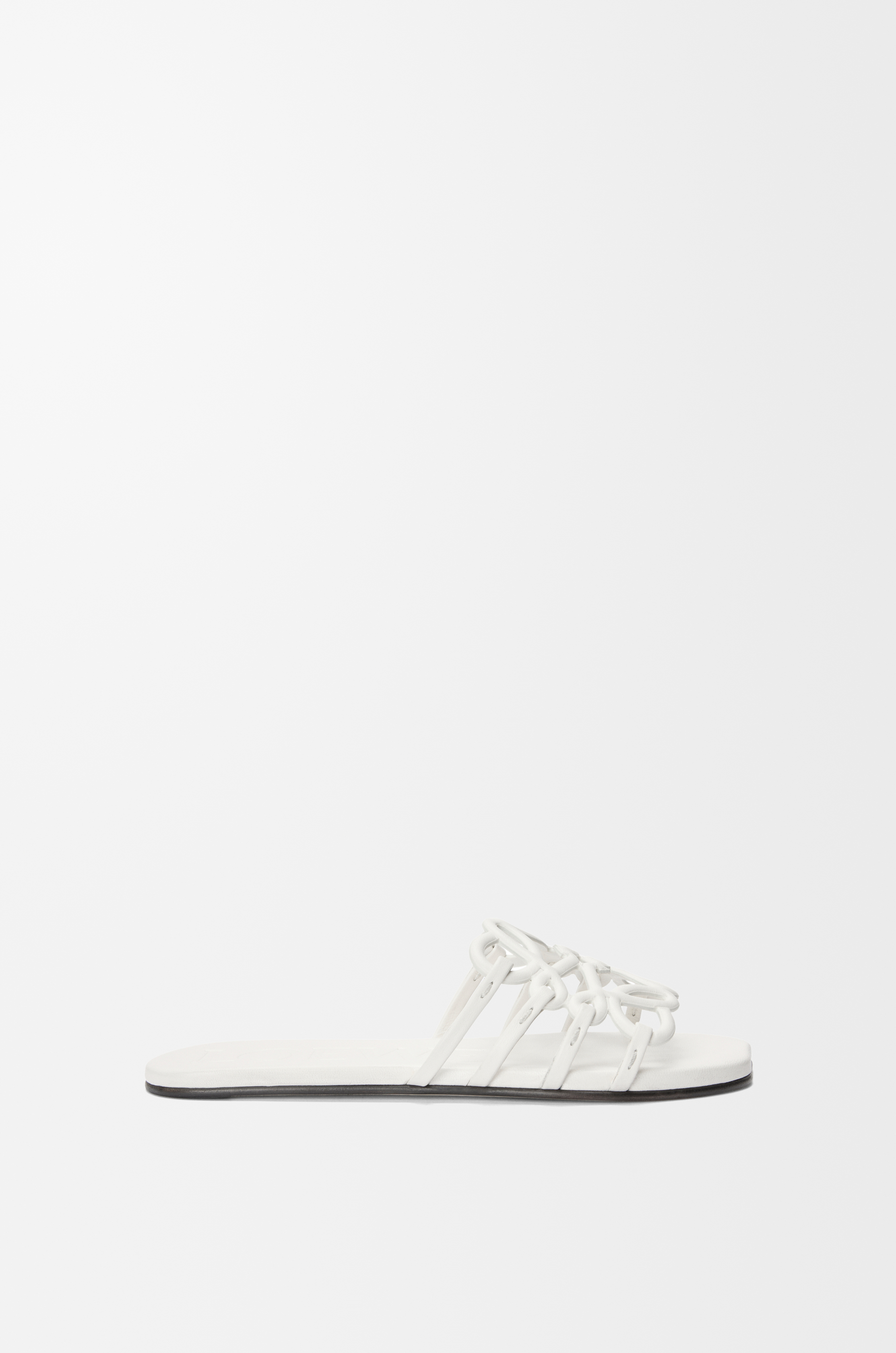 ペタル アナグラム スライド（ソフトカーフ） ホワイト - LOEWE Japan