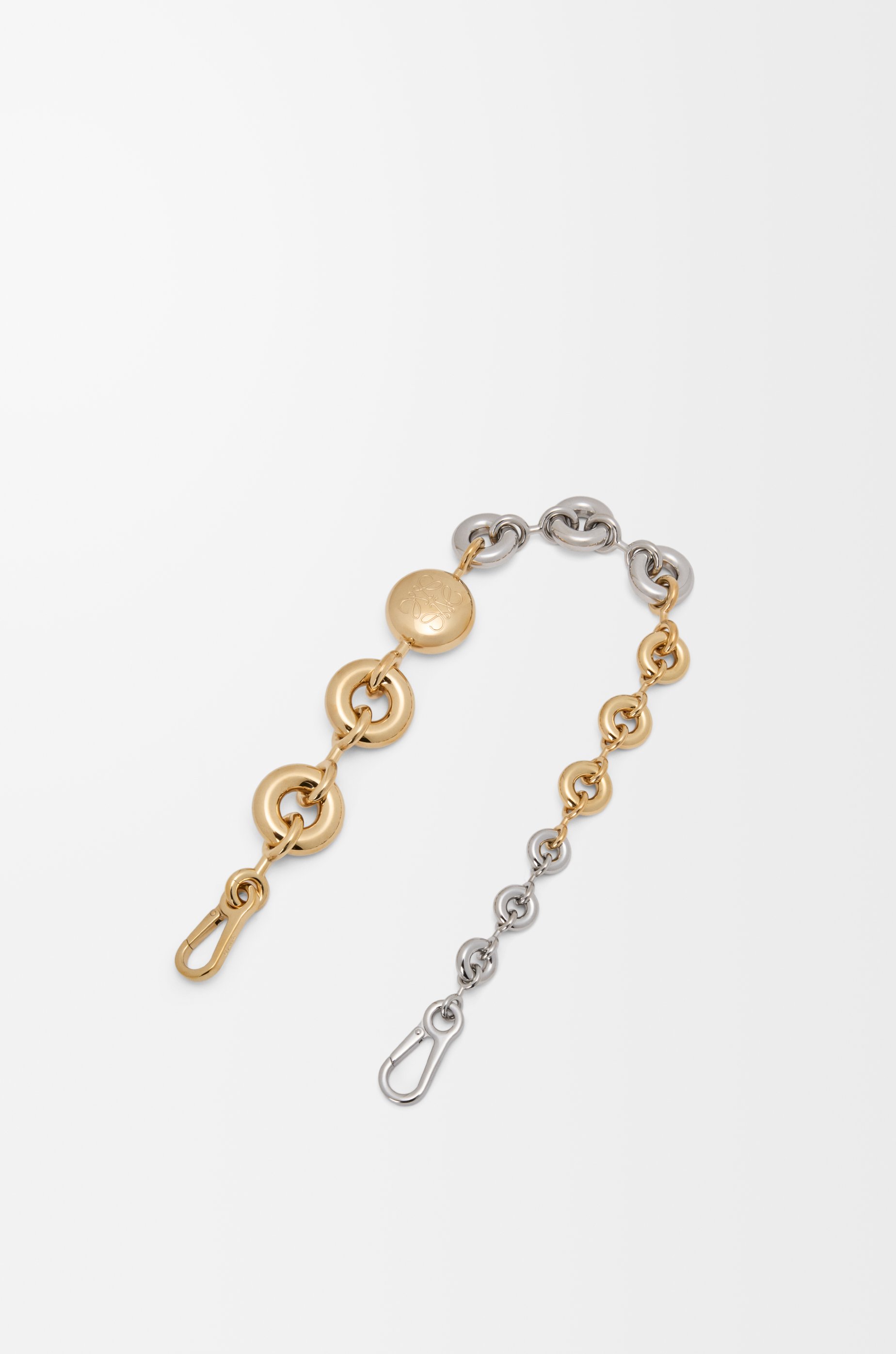 バイカラー ドーナツチェーン シルバー - LOEWE