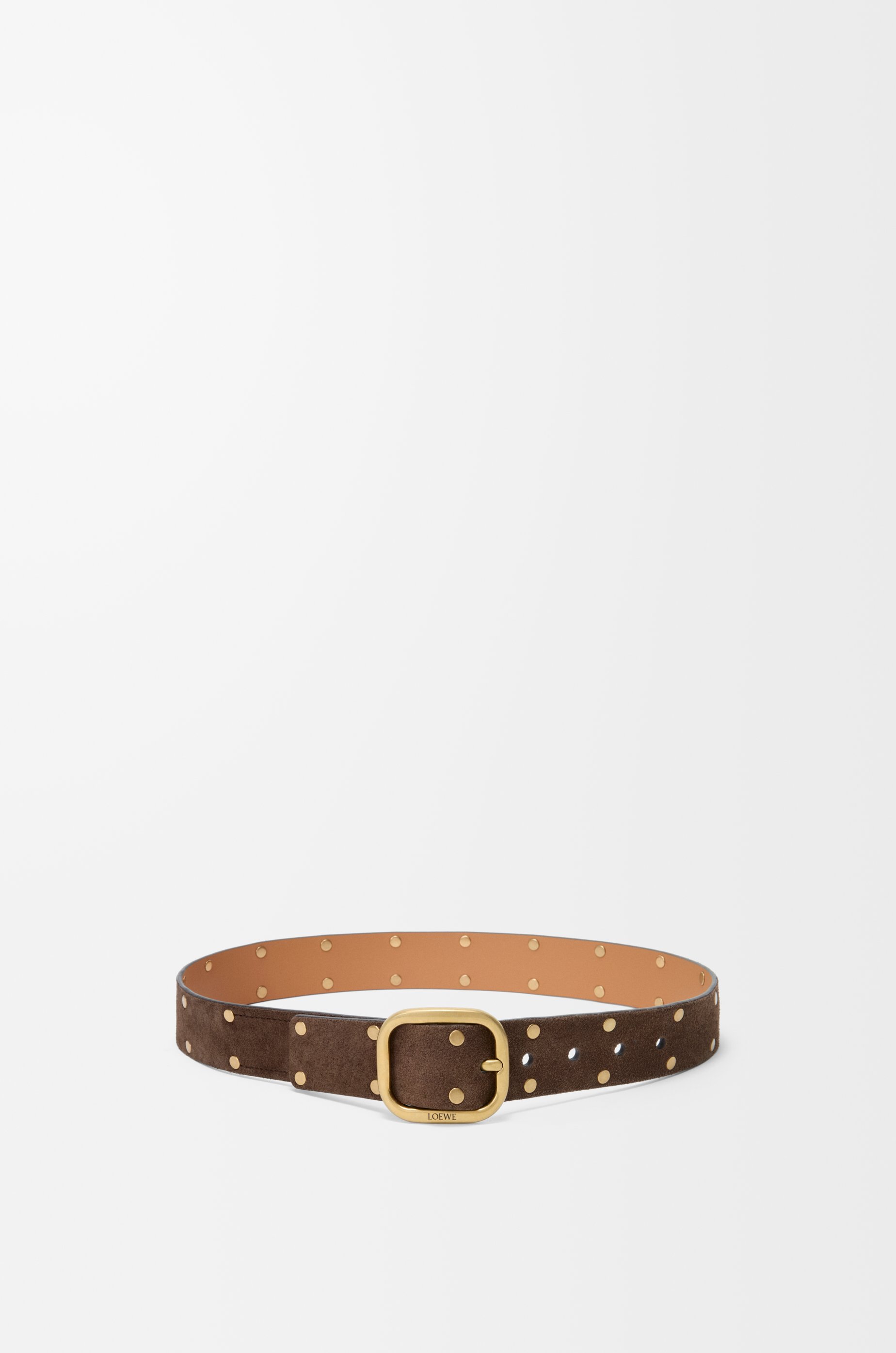 ラウンド ソフト ベルト（スエードカーフ） マルチカラー - LOEWE