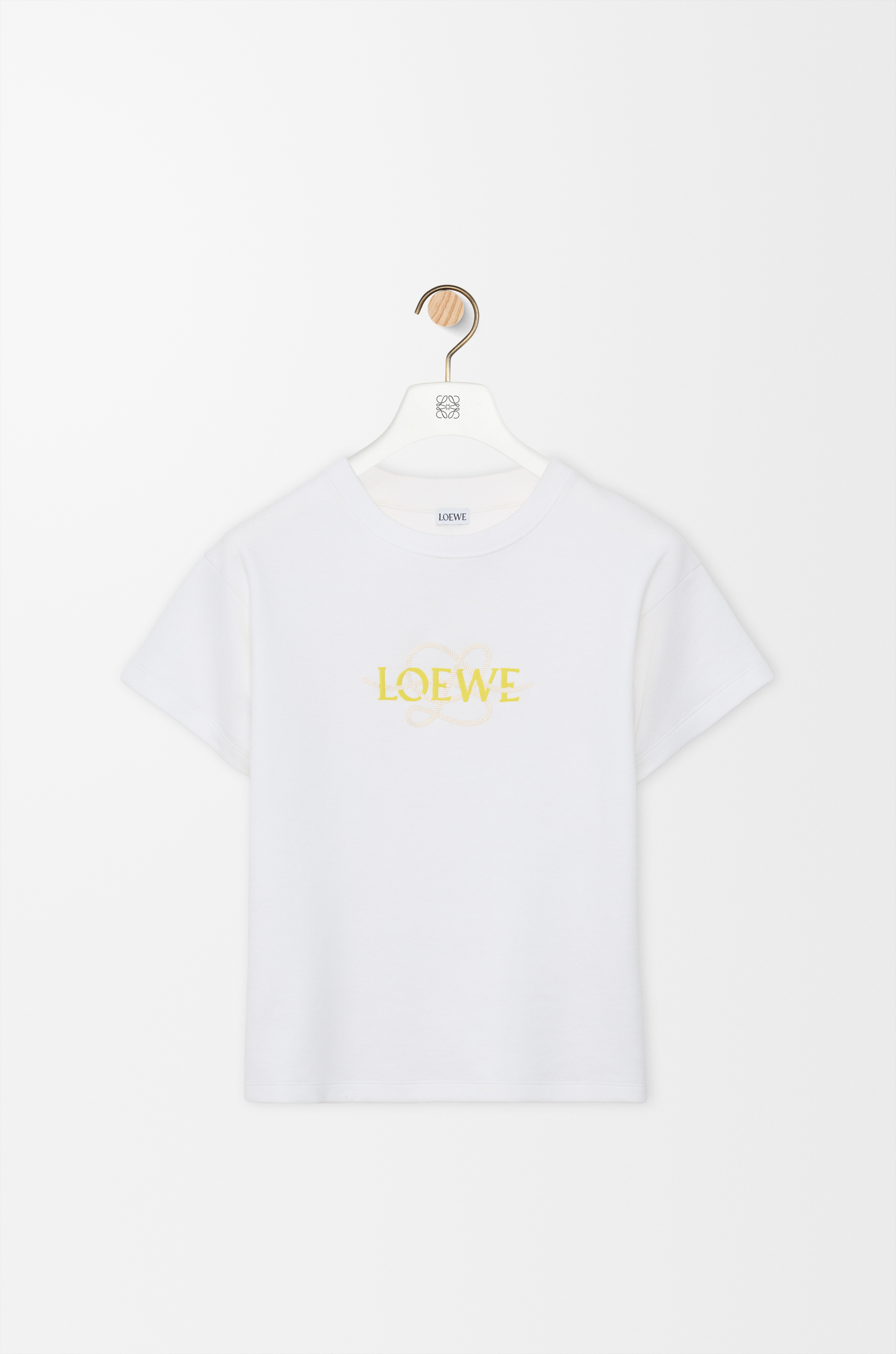 レギュラーフィット Tシャツ（コットンブレンド） ホワイト - ロエベ