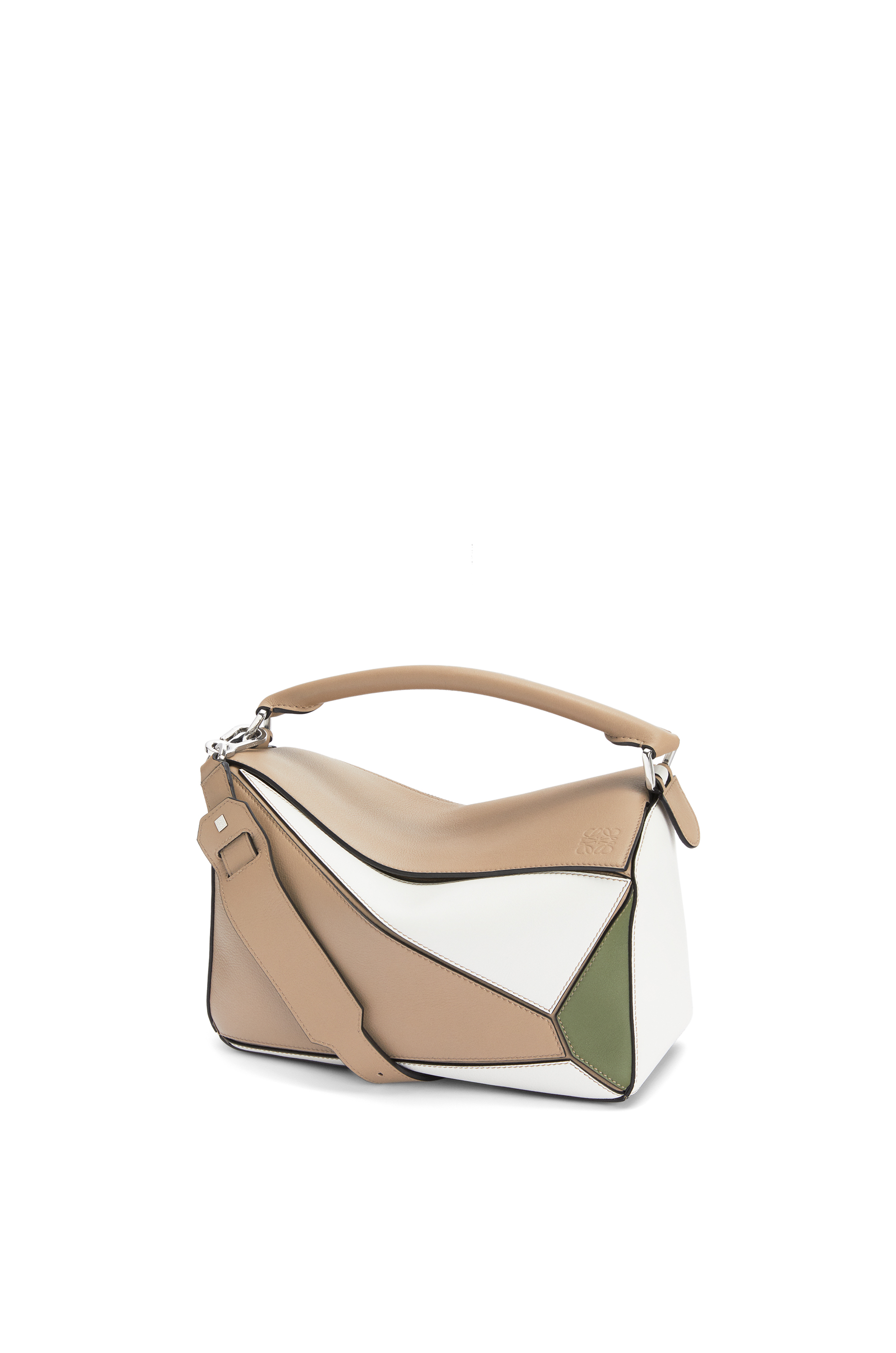 loewe green puzzle bag