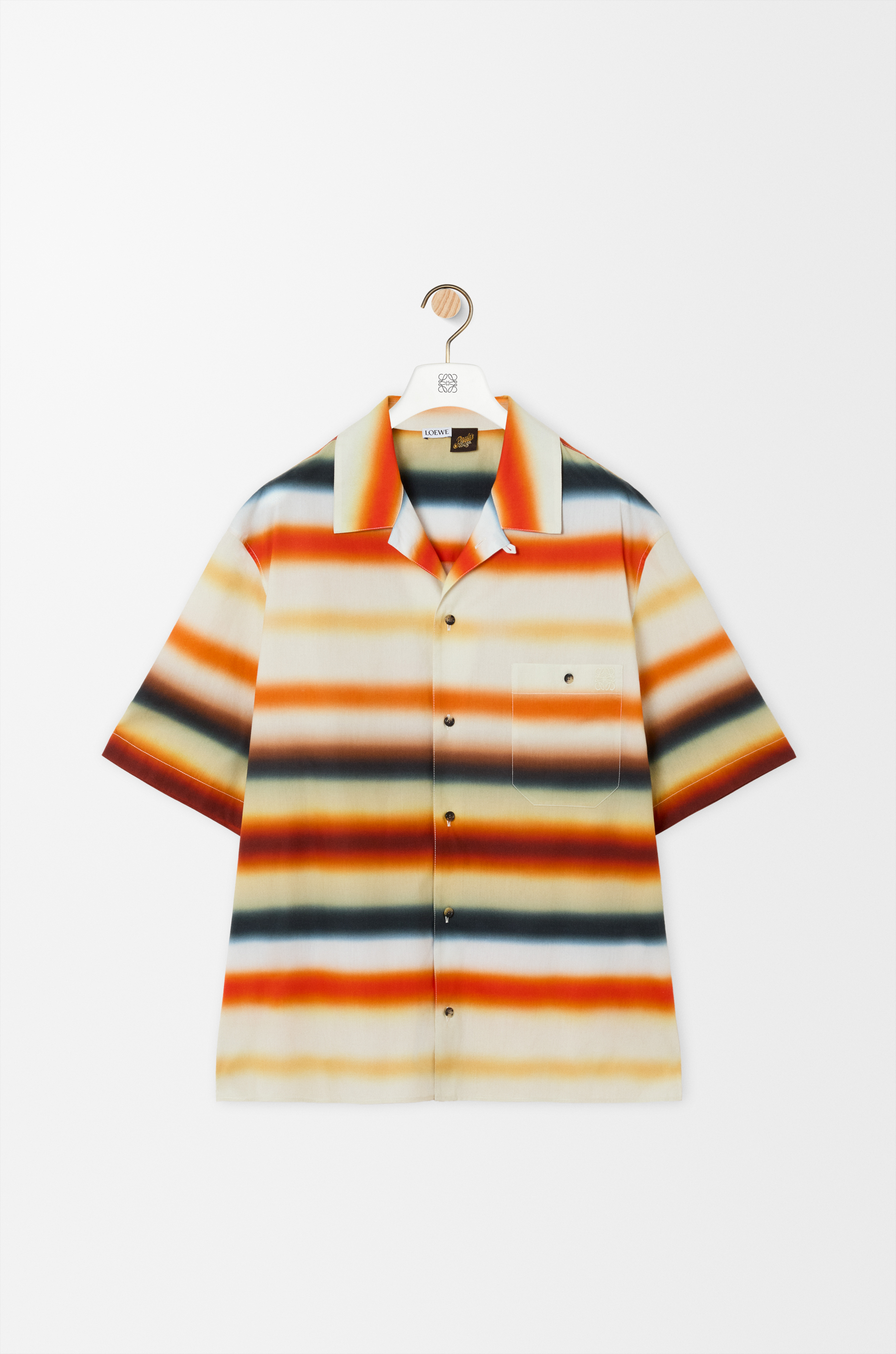 極美品 【極希少品】 LOEWE 花柄 トップス オレンジ 36 S ショートスリーブ シャツ（コットン） オレンジ - ロエベ 日本 公式サイト