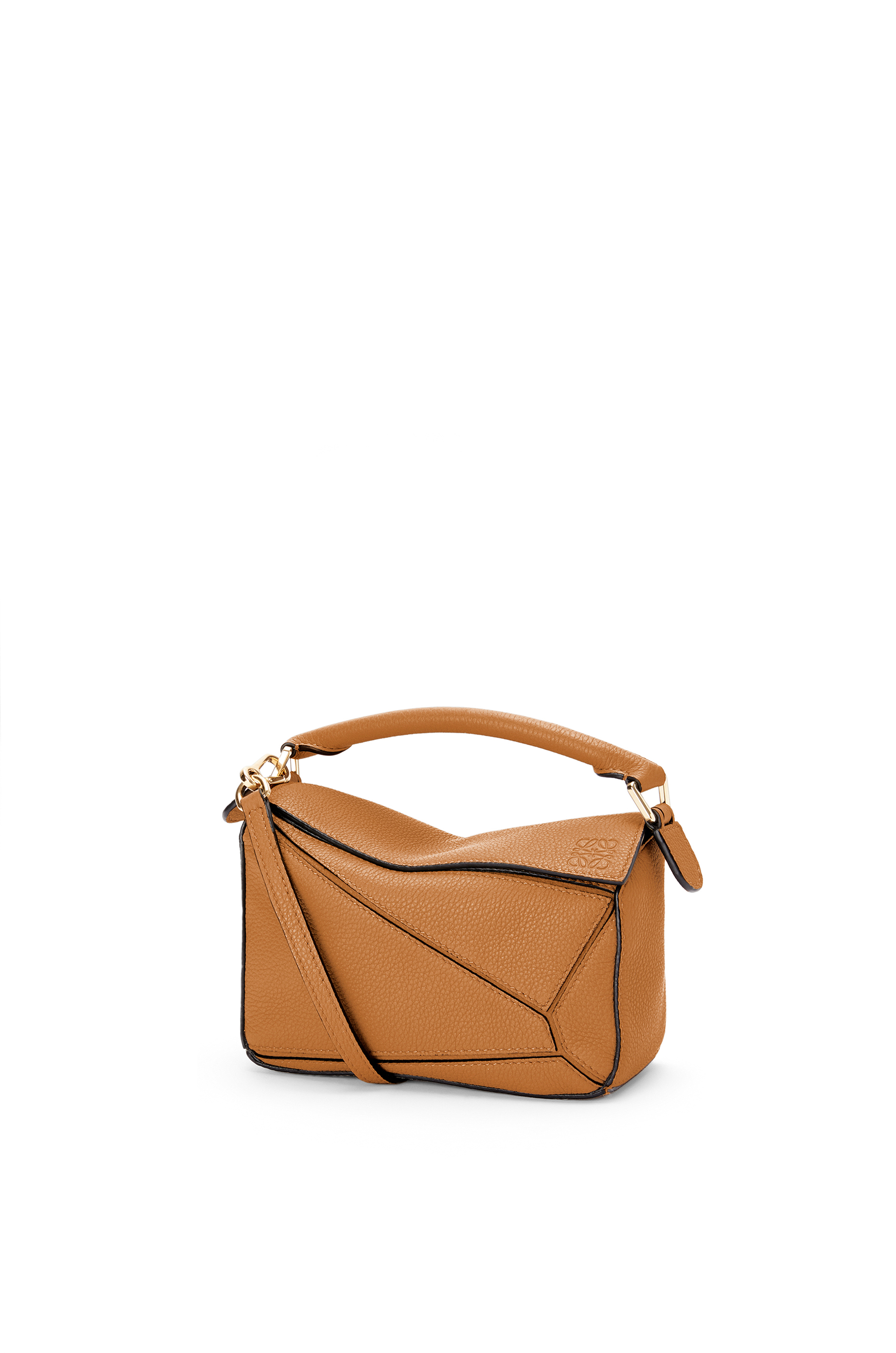 LOEWE brown Leather Puzzle Bag | Harrods UK