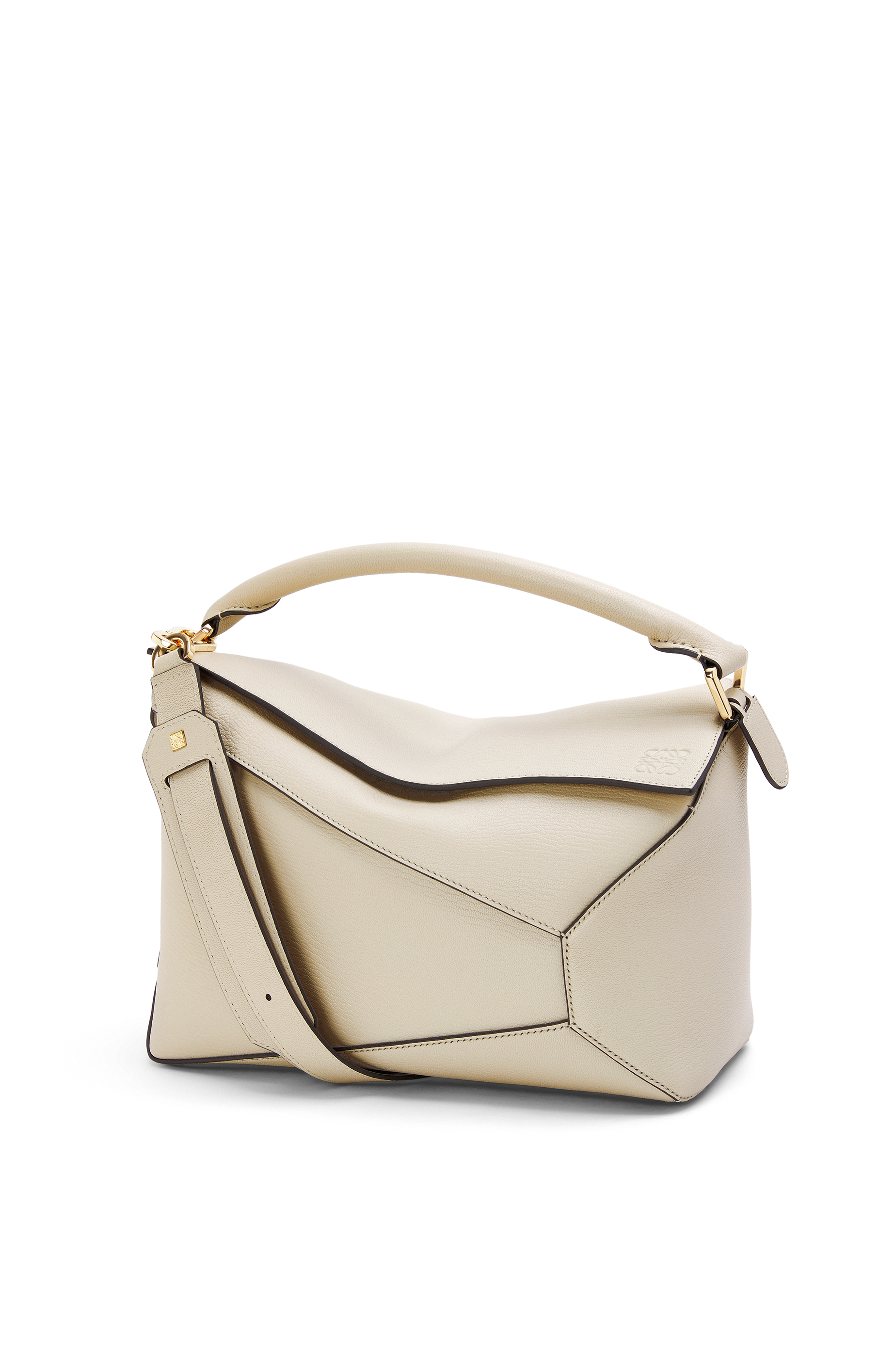 Puzzle Edge bag in goatskin Angora LOEWE