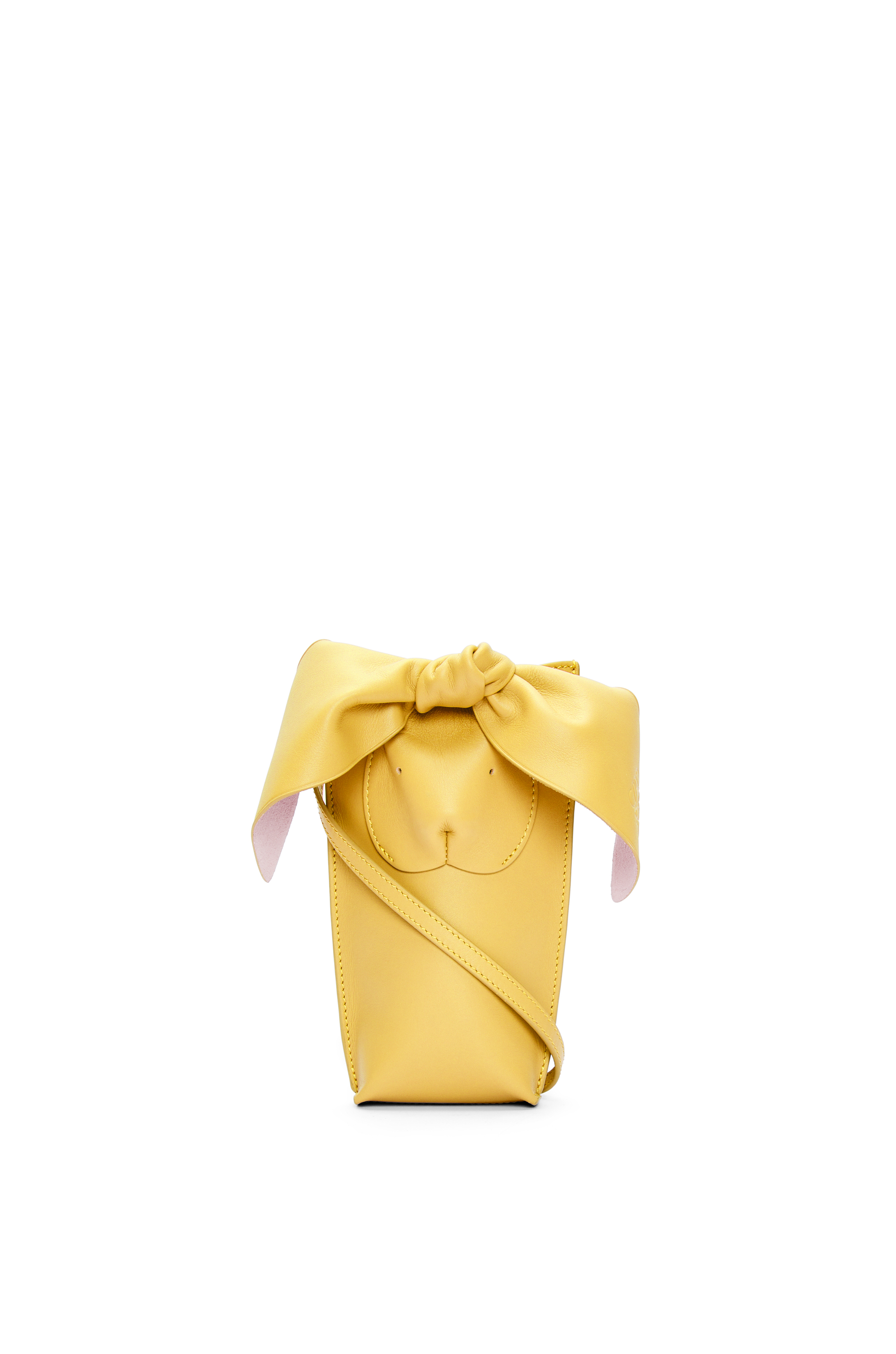 バニーポケット（クラシックカーフ） ダークイエロー - LOEWE