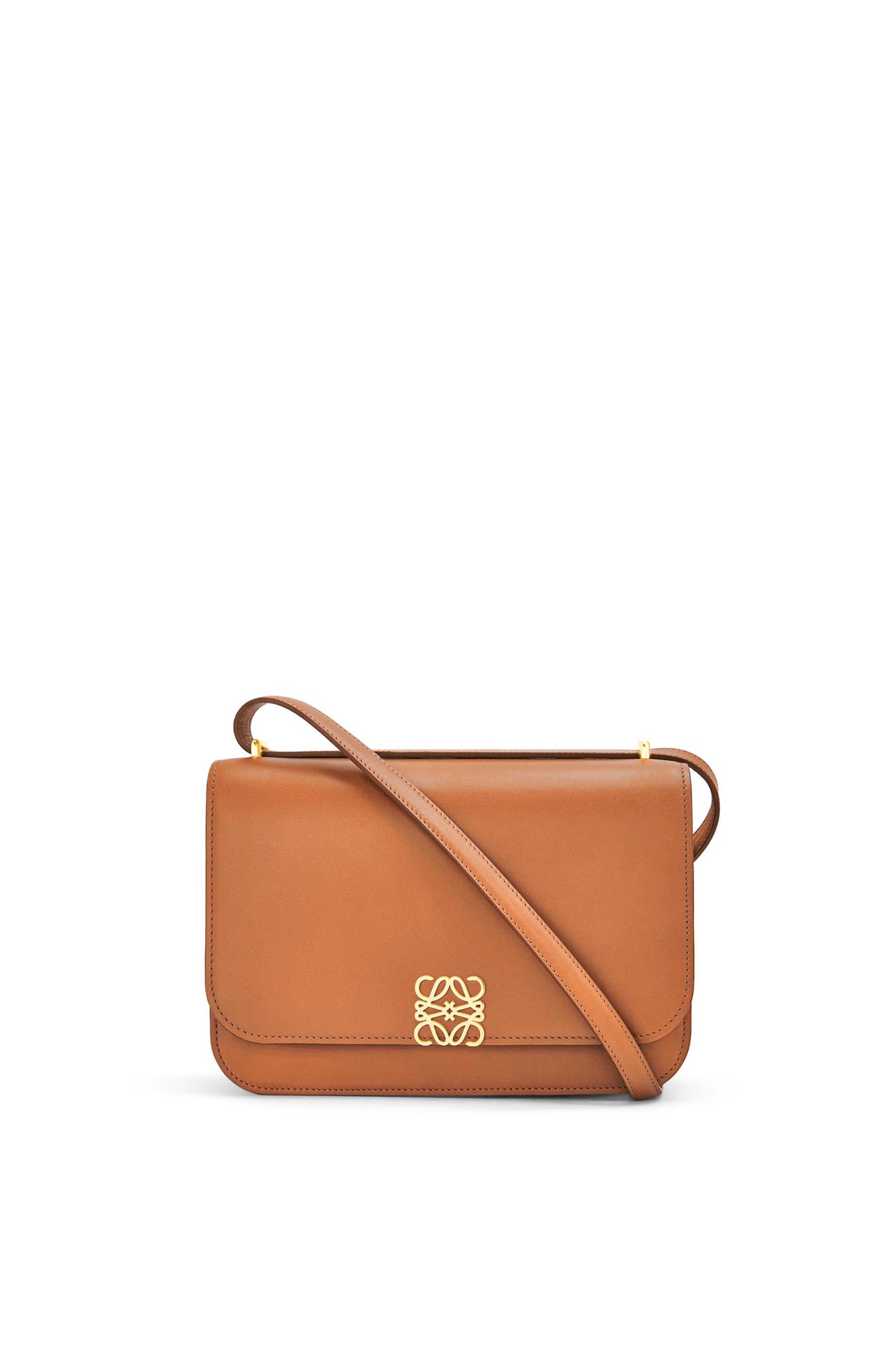 BURBERRY - Tb Monogram Brown Leather Shoulder Handbag — Vanity Collective